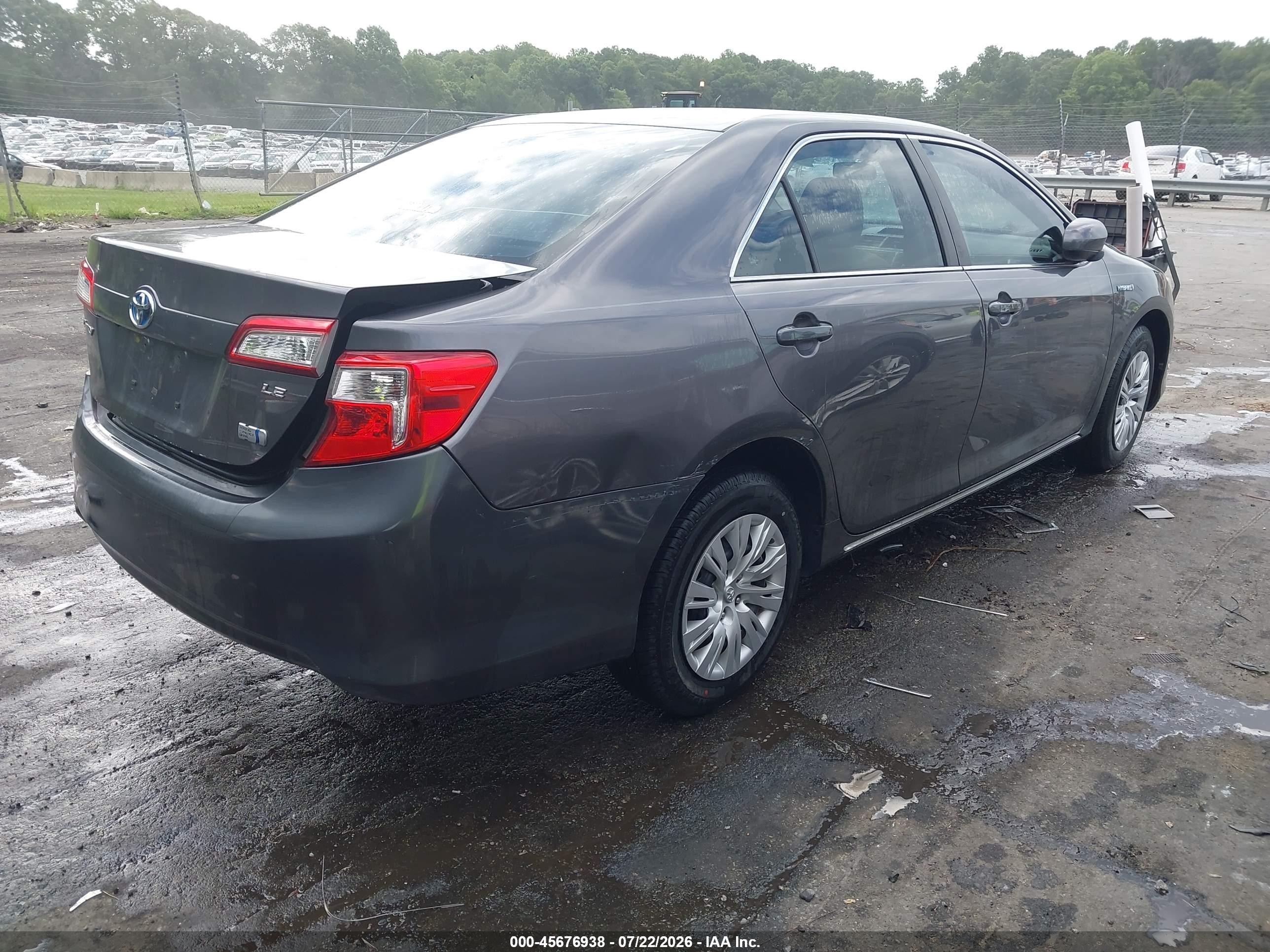 2014 Toyota Camry Hybrid Le Бежевый vin: 4T1BD1FK5EU120447