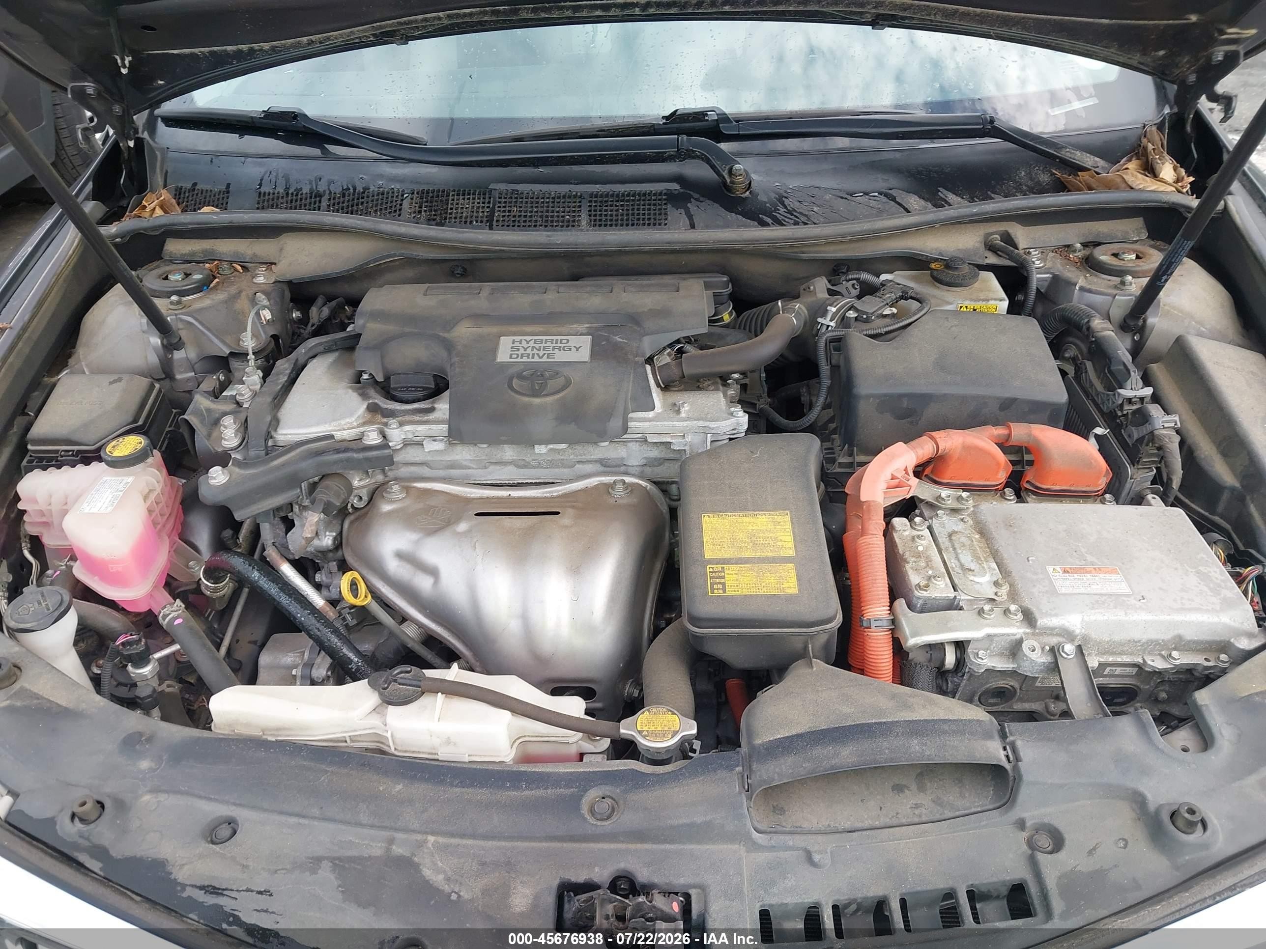 2014 Toyota Camry Hybrid Le Бежевый vin: 4T1BD1FK5EU120447