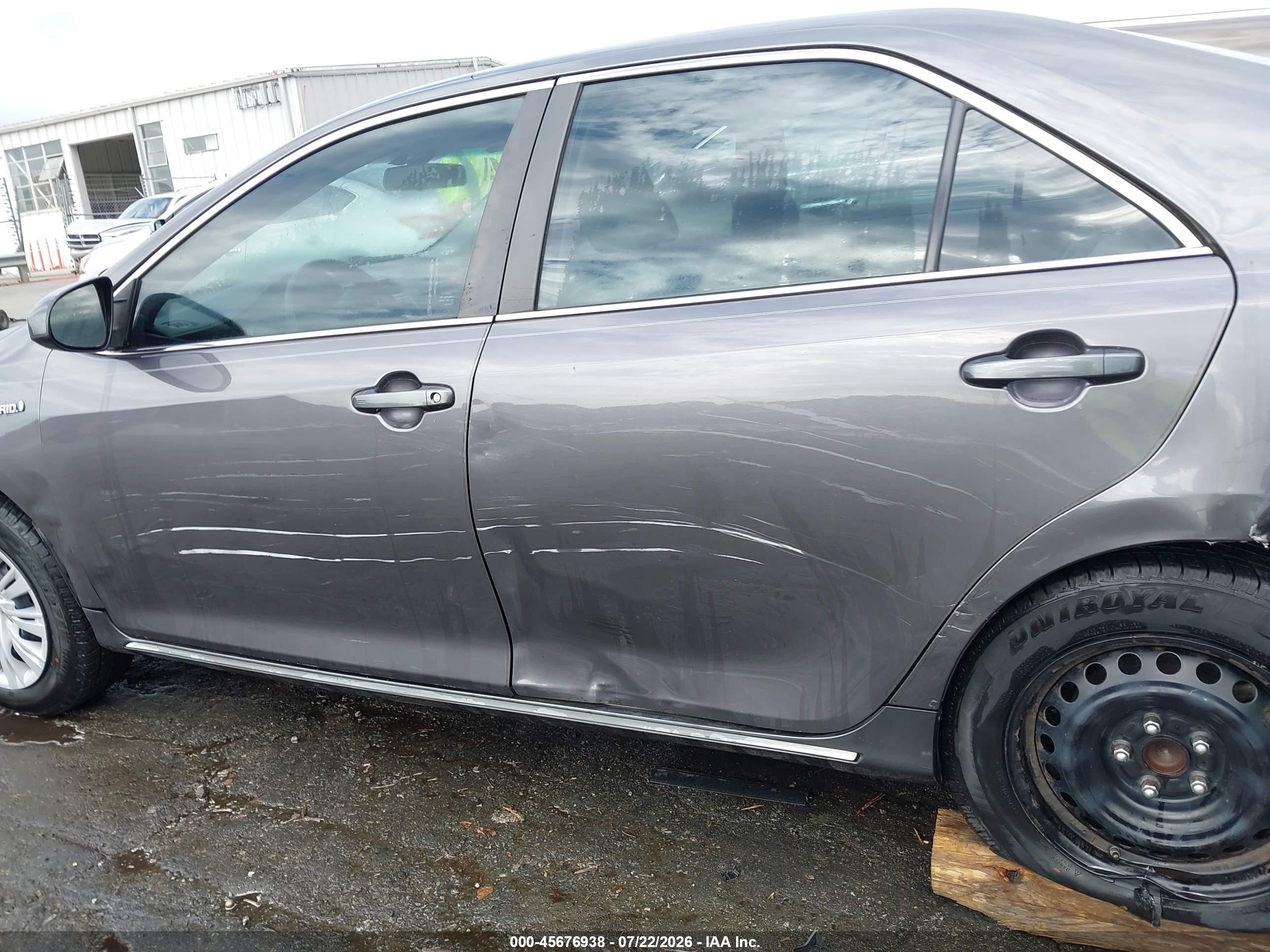 2014 Toyota Camry Hybrid Le Бежевый vin: 4T1BD1FK5EU120447