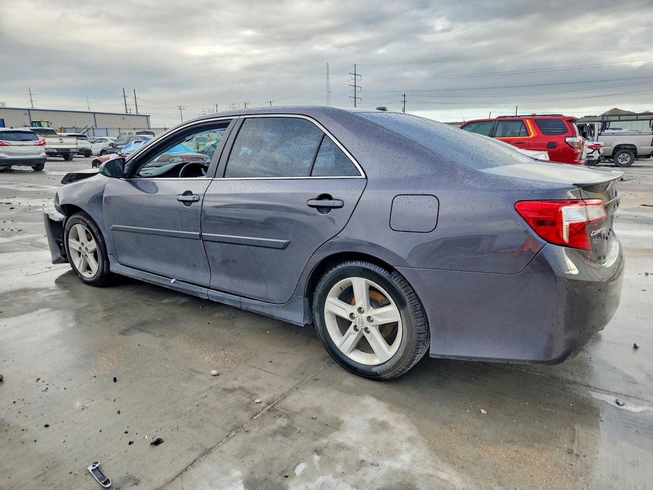 2014 Toyota Camry Hybrid Se Gray vin: 4T1BD1FK5EU123767