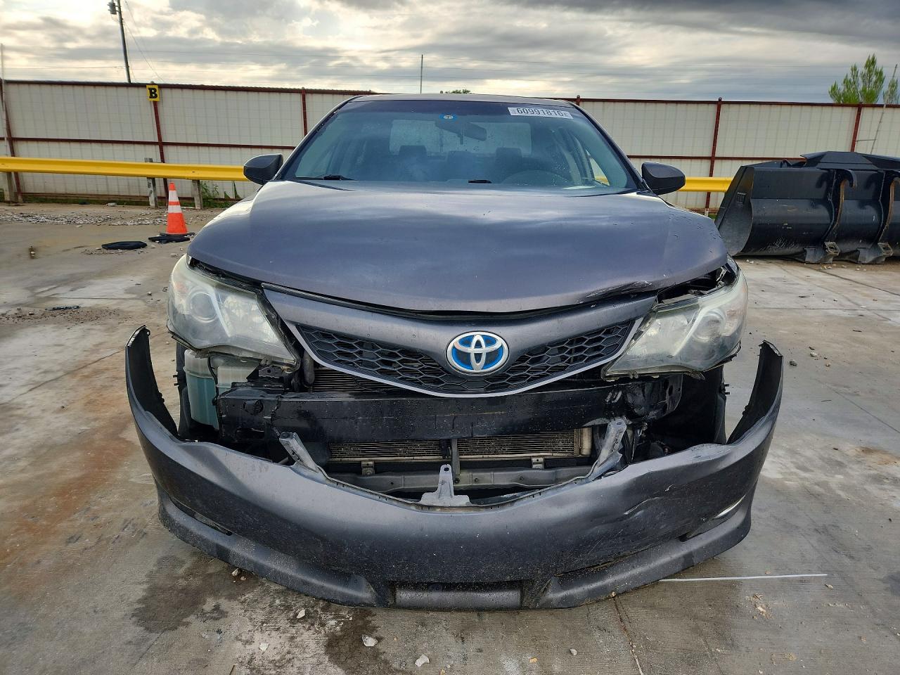 2014 Toyota Camry Hybrid Se Gray vin: 4T1BD1FK5EU123767