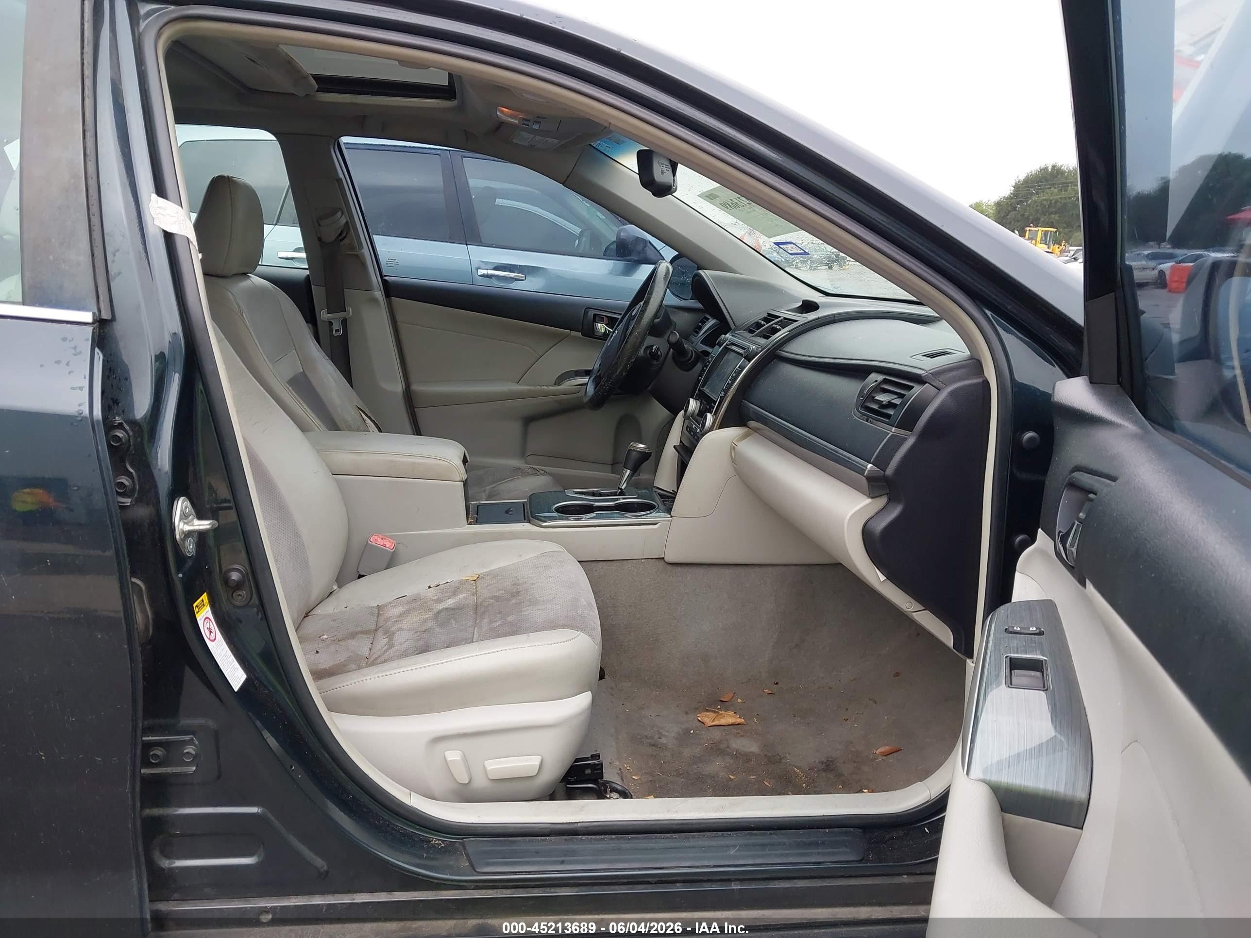 2014 Toyota Camry Hybrid Xle Зеленый vin: 4T1BD1FK5EU130170