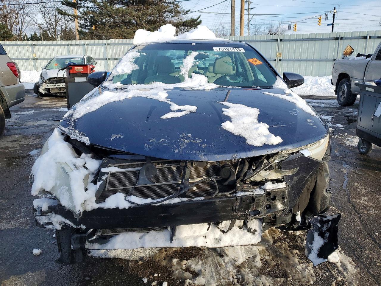 2014 Toyota Camry Hybrid Le Синий vin: 4T1BD1FK5EU132226