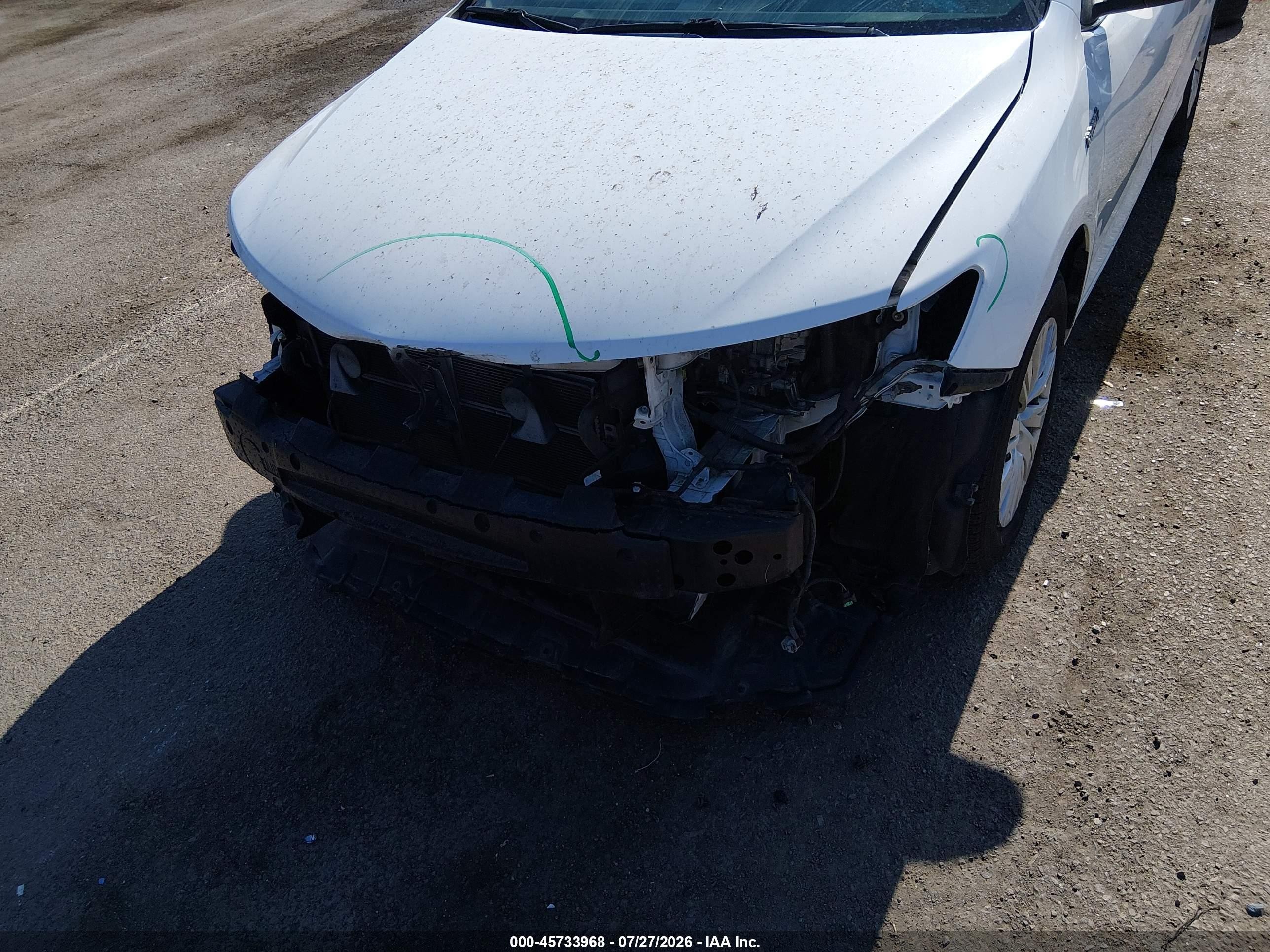 2014 Toyota Camry Hybrid Le Белый vin: 4T1BD1FK5EU136101