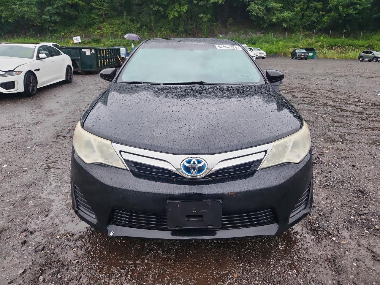2014 Toyota Camry Hybrid Le Black vin: 4T1BD1FK5EU137717