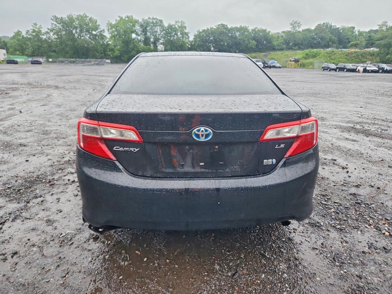 2014 Toyota Camry Hybrid Le Black vin: 4T1BD1FK5EU137717