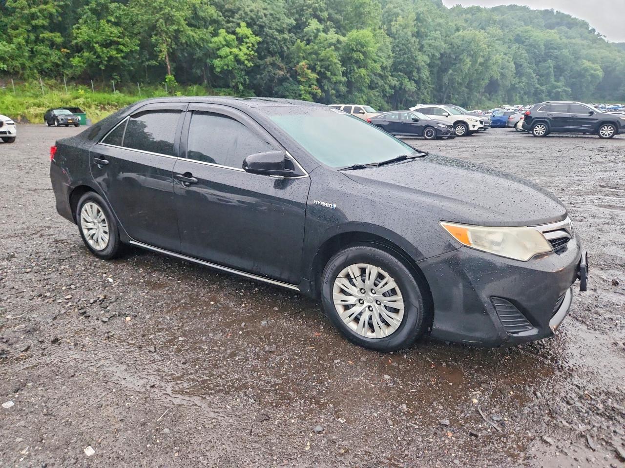 2014 Toyota Camry Hybrid Le Black vin: 4T1BD1FK5EU137717