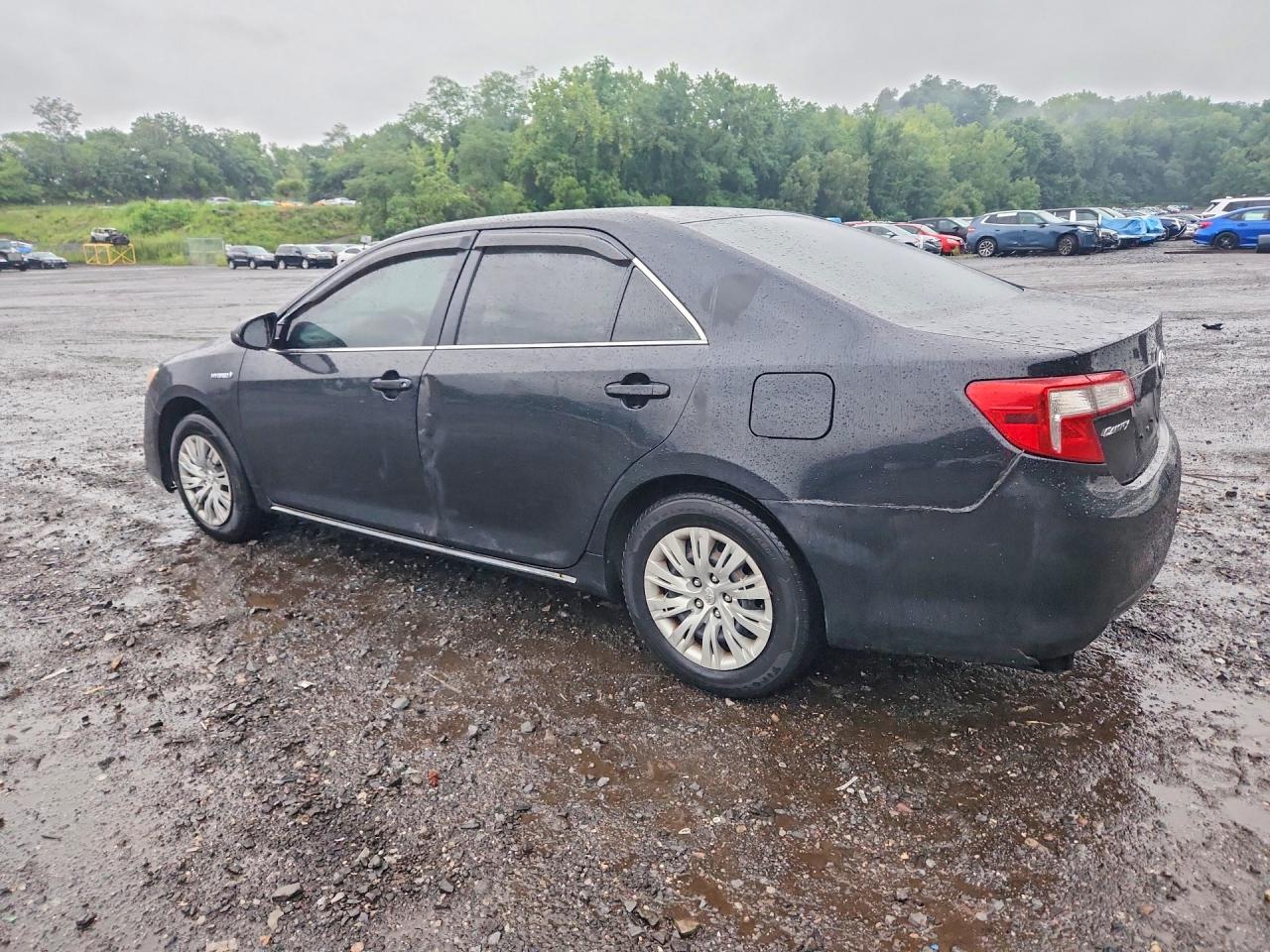 2014 Toyota Camry Hybrid Le Black vin: 4T1BD1FK5EU137717