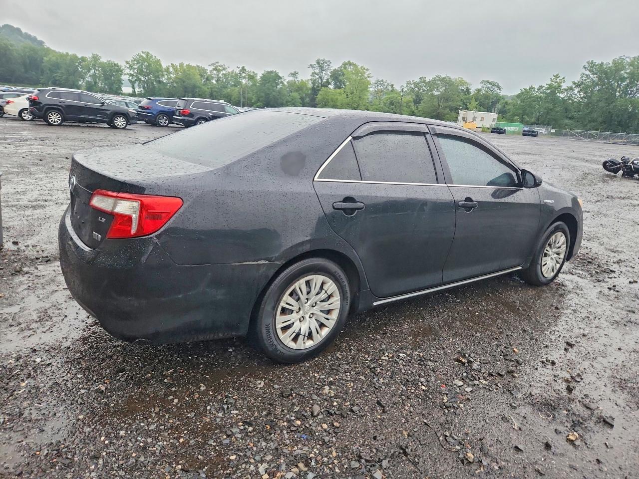 2014 Toyota Camry Hybrid Le Black vin: 4T1BD1FK5EU137717