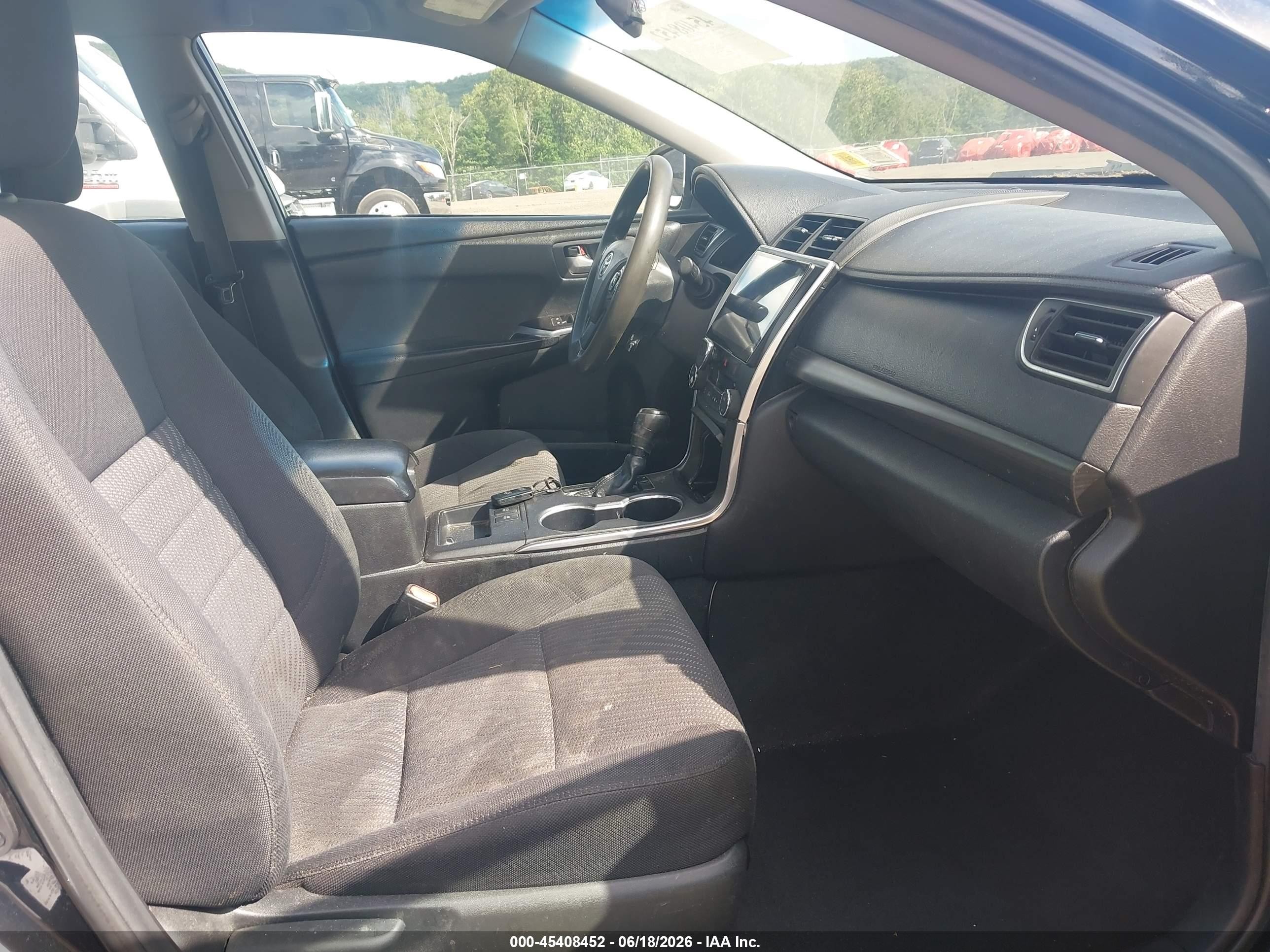 2015 Toyota Camry Hybrid Le Black vin: 4T1BD1FK5FU149240
