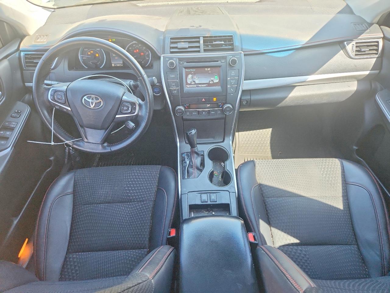 2015 Toyota Camry Hybrid Se Silver vin: 4T1BD1FK5FU157063