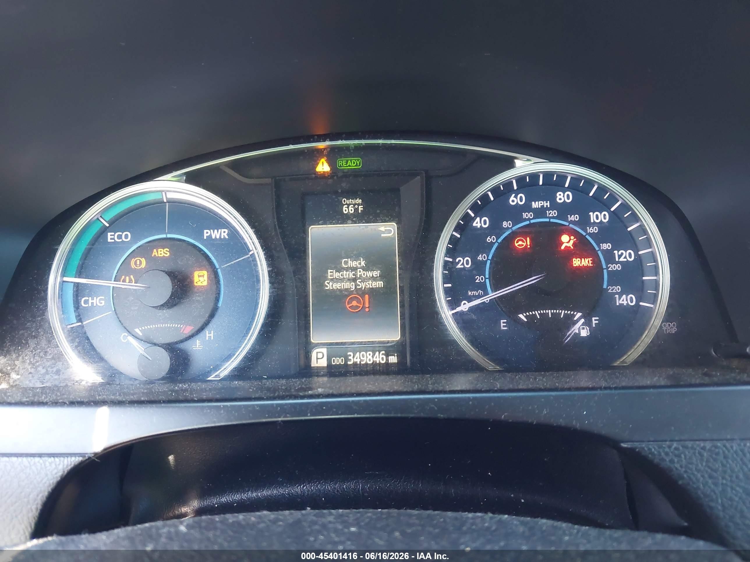 2015 Toyota Camry Hybrid Le Черный vin: 4T1BD1FK5FU172310