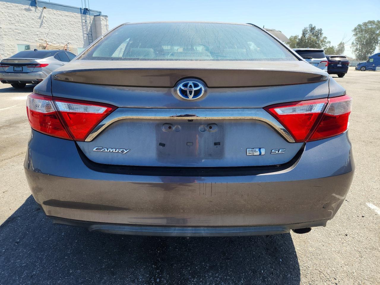 2015 Toyota Camry Hybrid Se Charcoal vin: 4T1BD1FK5FU174901