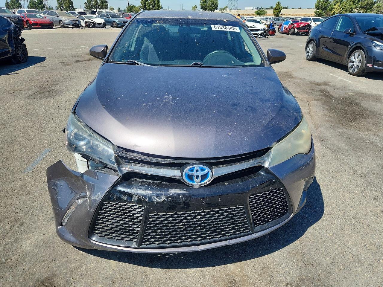 2015 Toyota Camry Hybrid Se Charcoal vin: 4T1BD1FK5FU174901