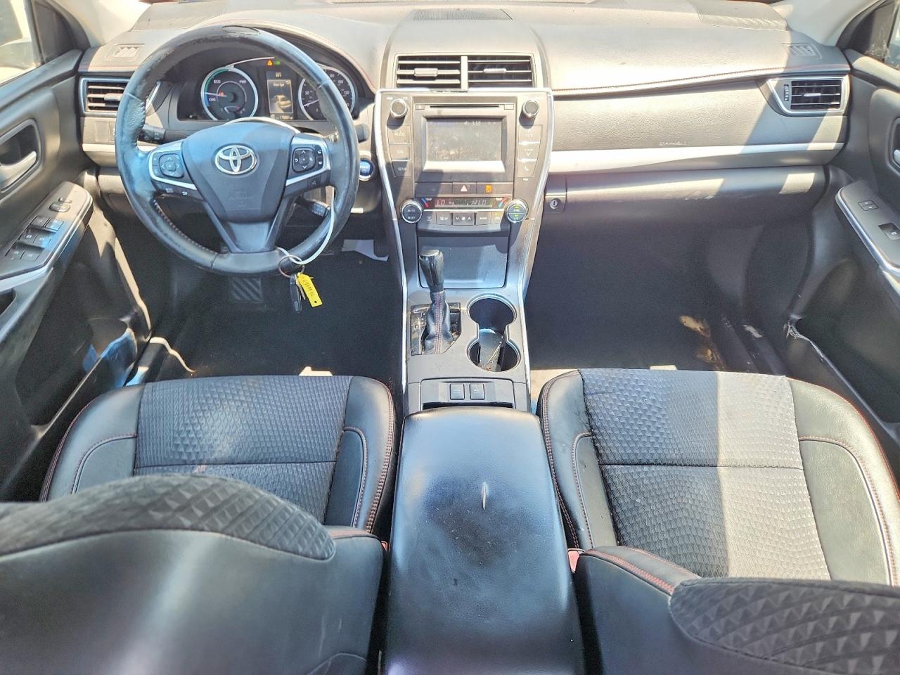 2015 Toyota Camry Hybrid Se Charcoal vin: 4T1BD1FK5FU174901