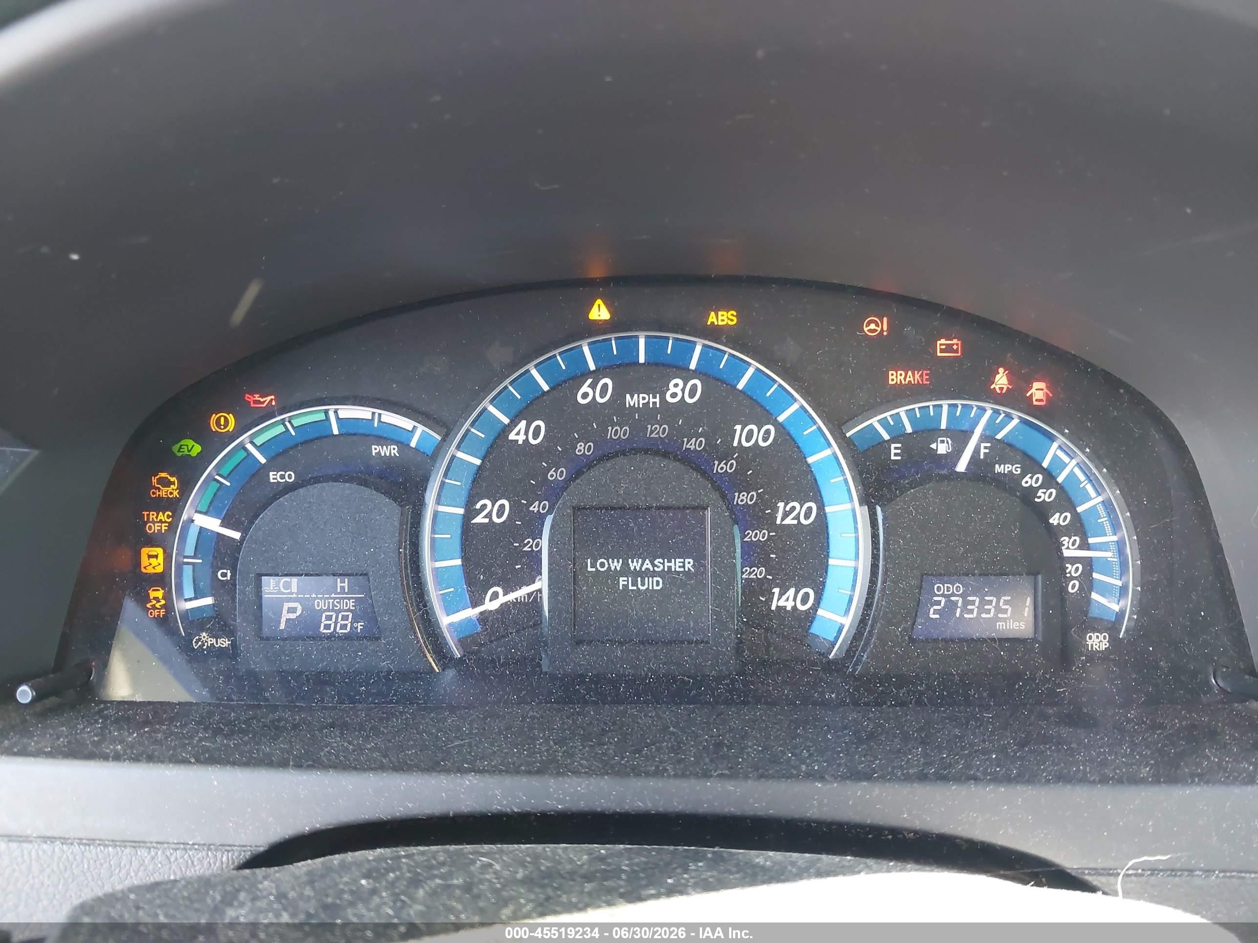 2012 Toyota Camry Hybrid Xle Silver vin: 4T1BD1FK6CU007989