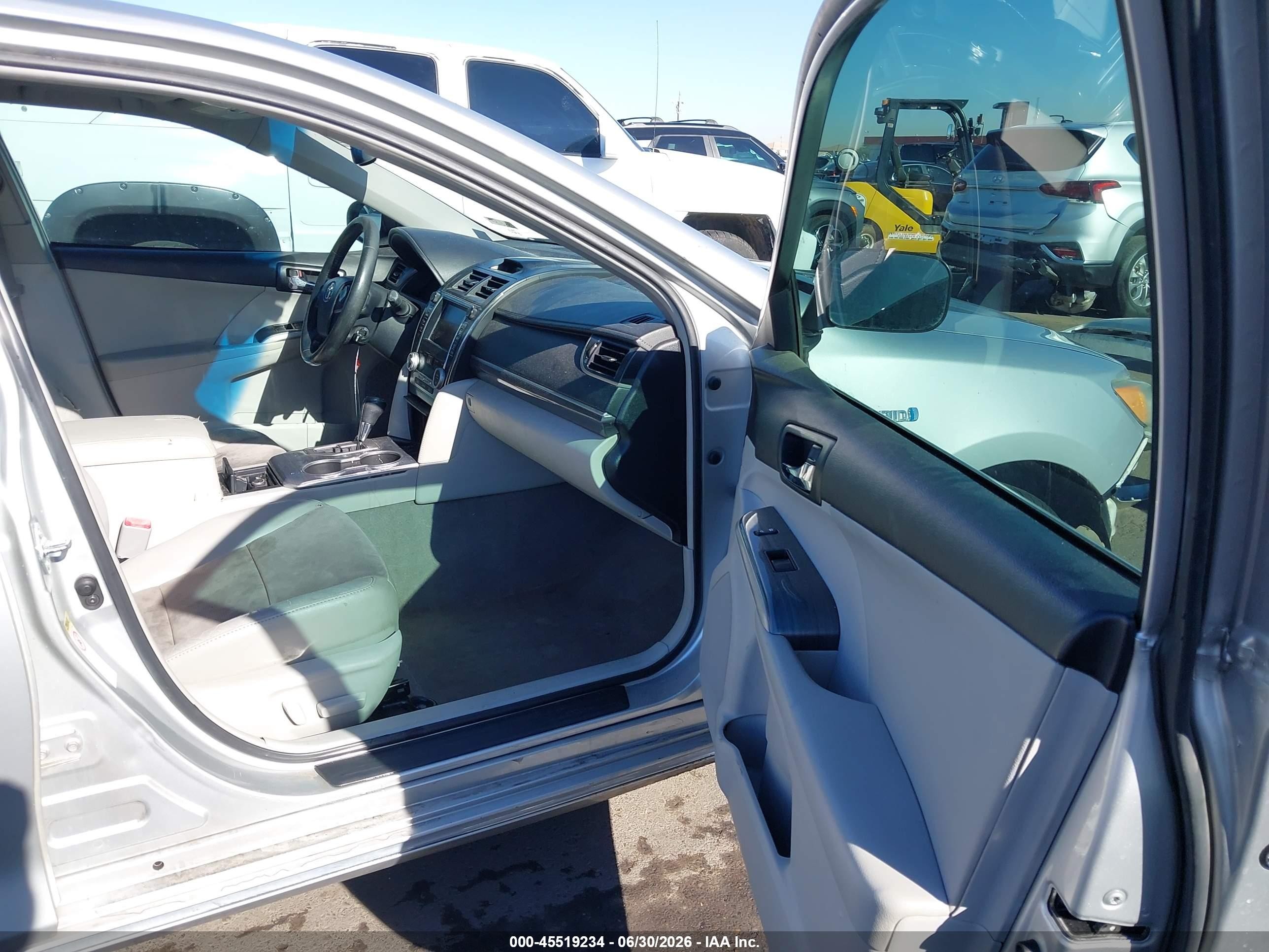 2012 Toyota Camry Hybrid Xle Silver vin: 4T1BD1FK6CU007989