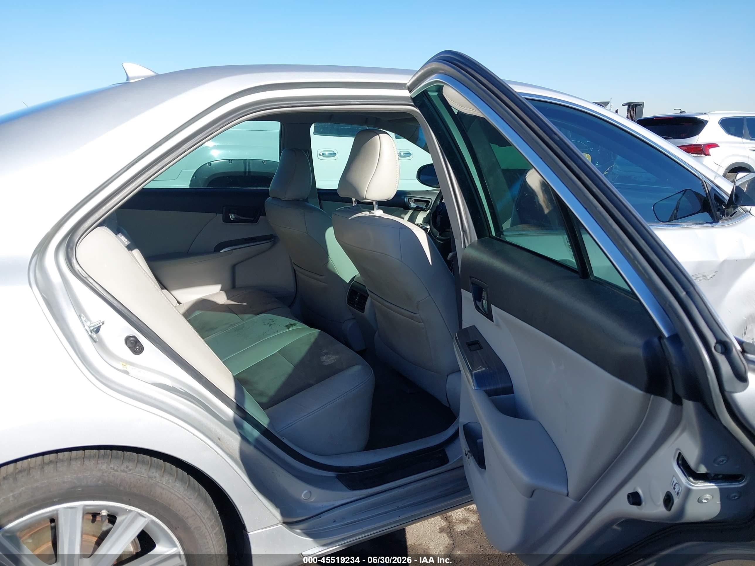 2012 Toyota Camry Hybrid Xle Silver vin: 4T1BD1FK6CU007989