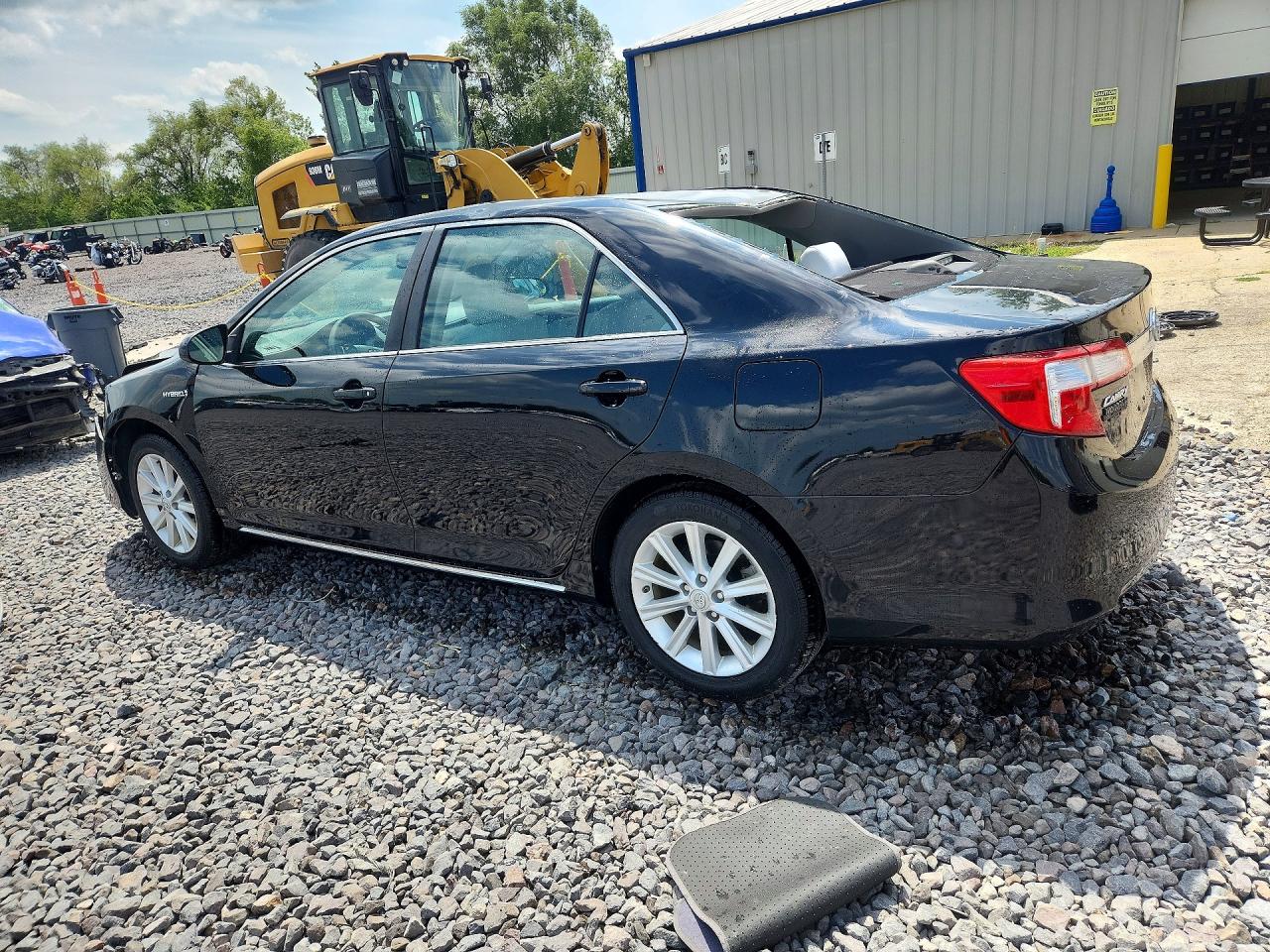 2012 Toyota Camry Hybrid Xle Black vin: 4T1BD1FK6CU014201