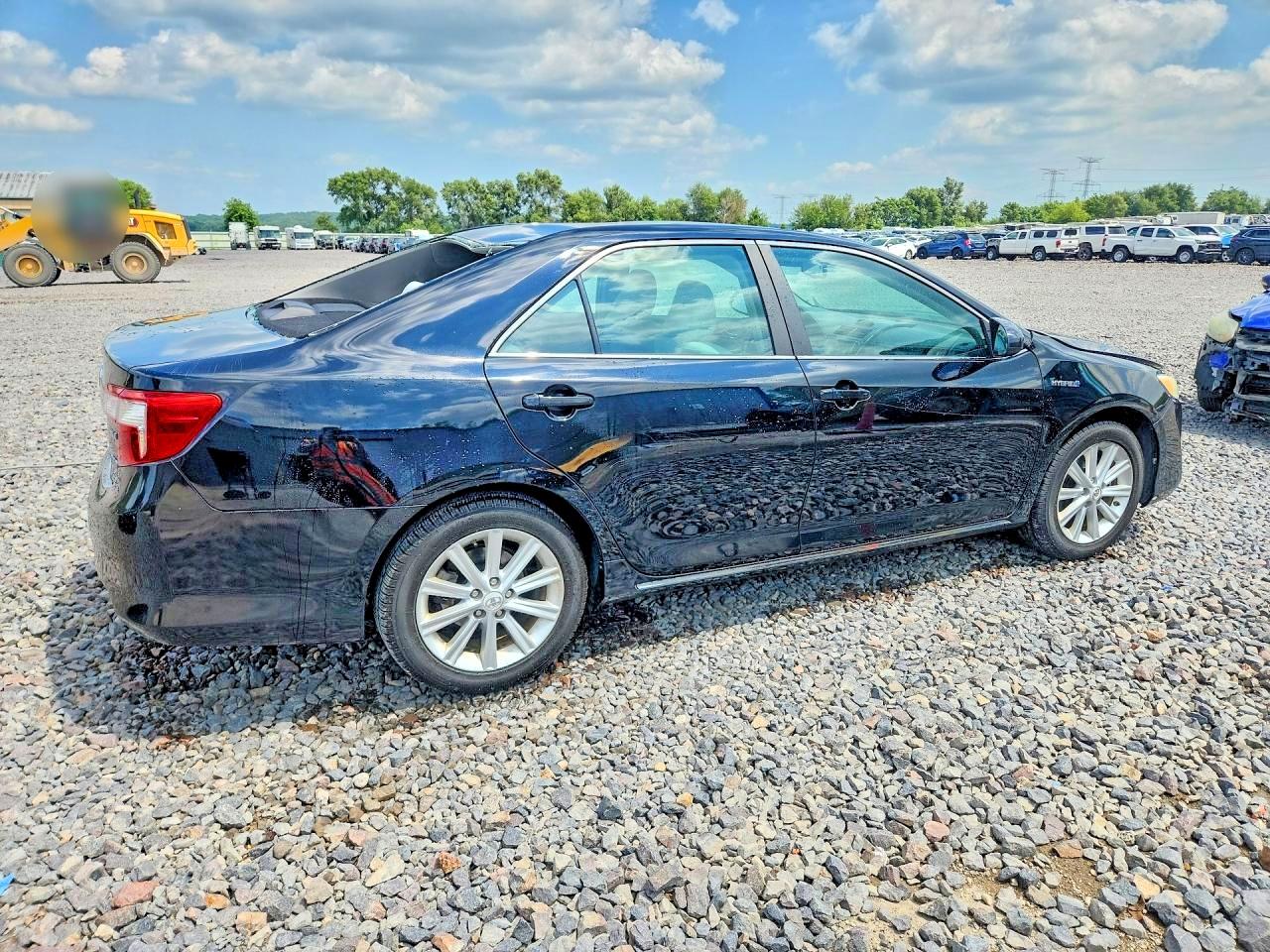 2012 Toyota Camry Hybrid Xle Black vin: 4T1BD1FK6CU014201
