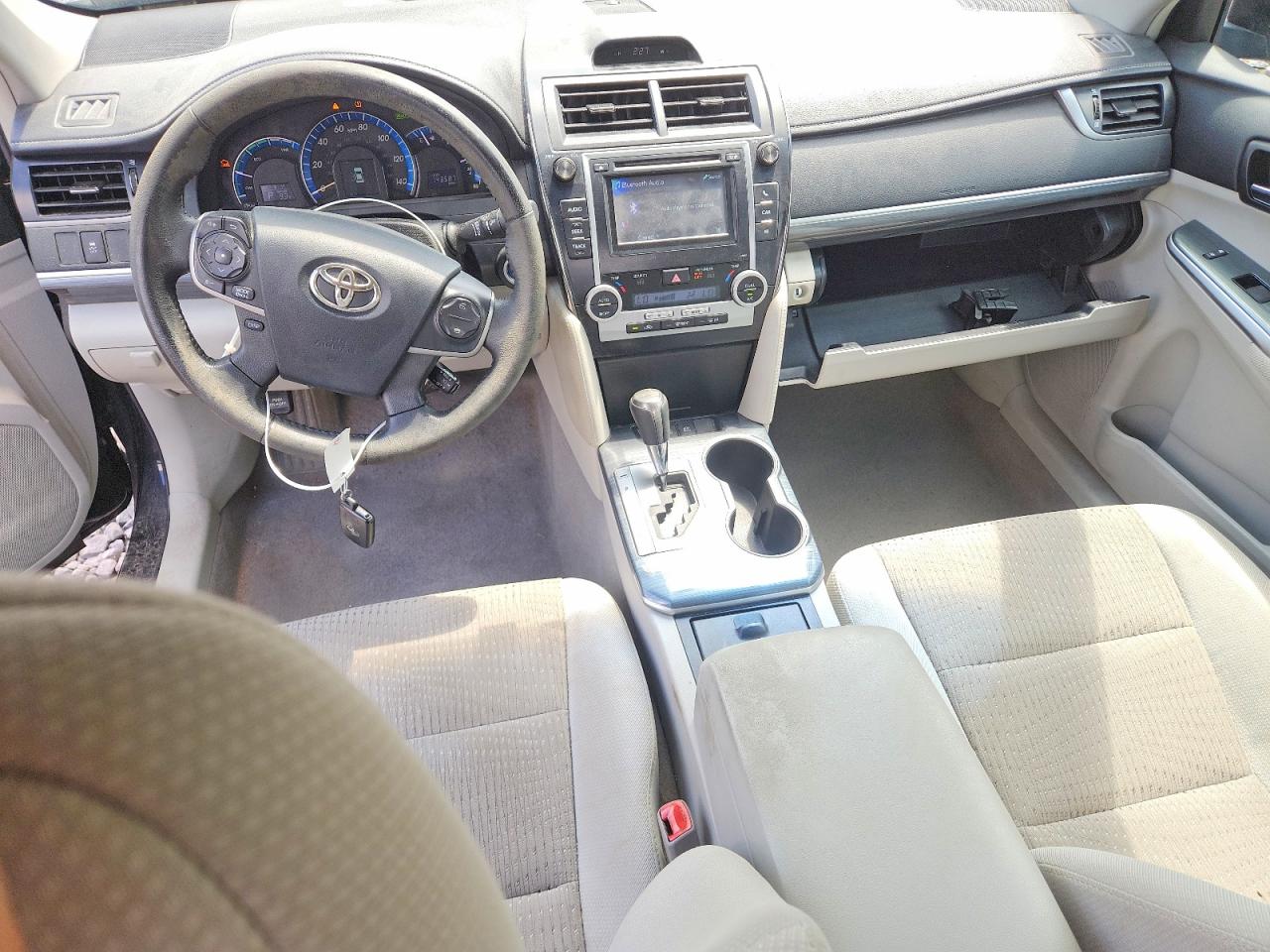 2012 Toyota Camry Hybrid Xle Black vin: 4T1BD1FK6CU014201
