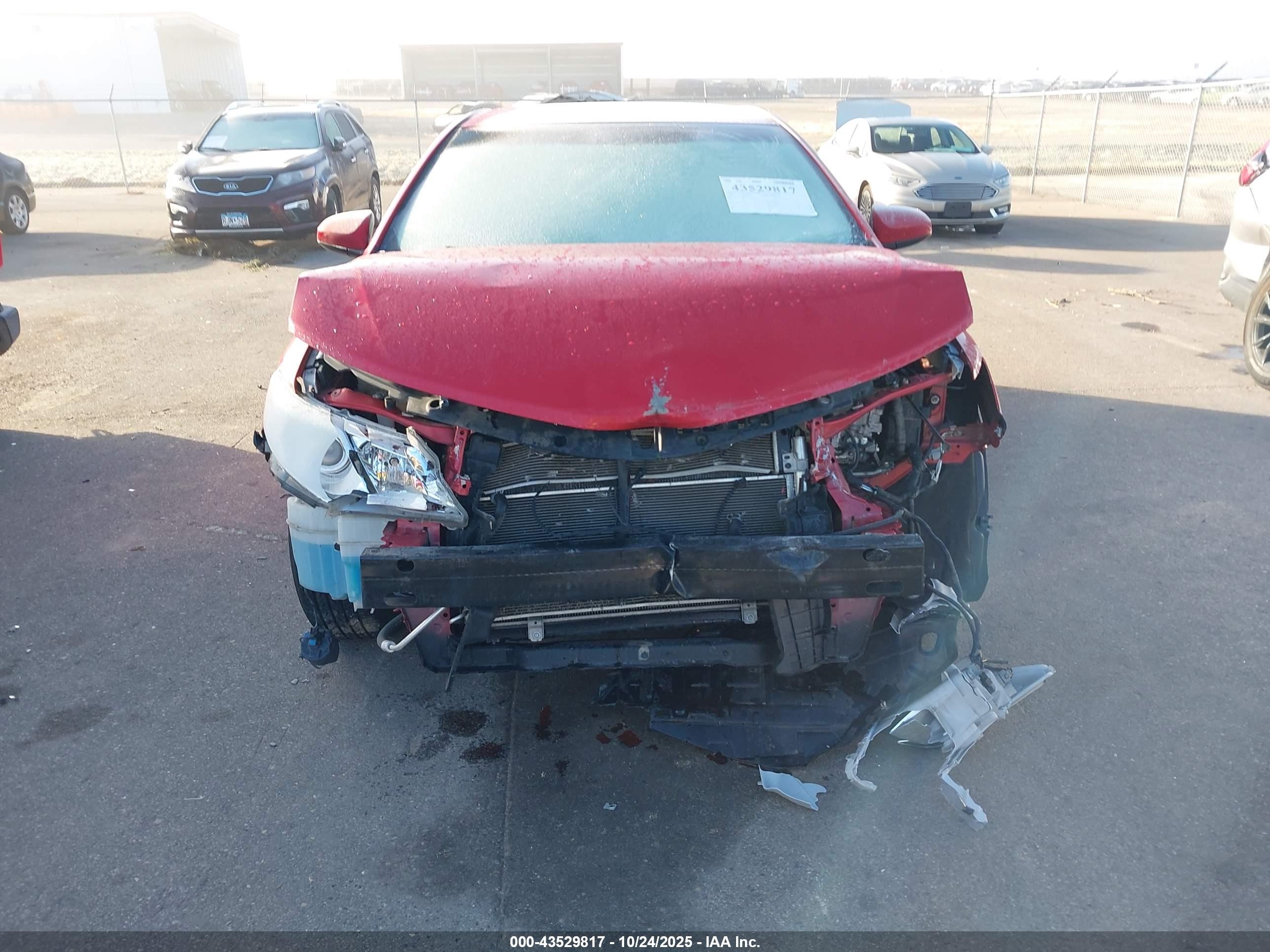 2012 Toyota Camry Hybrid Xle Red vin: 4T1BD1FK6CU015252
