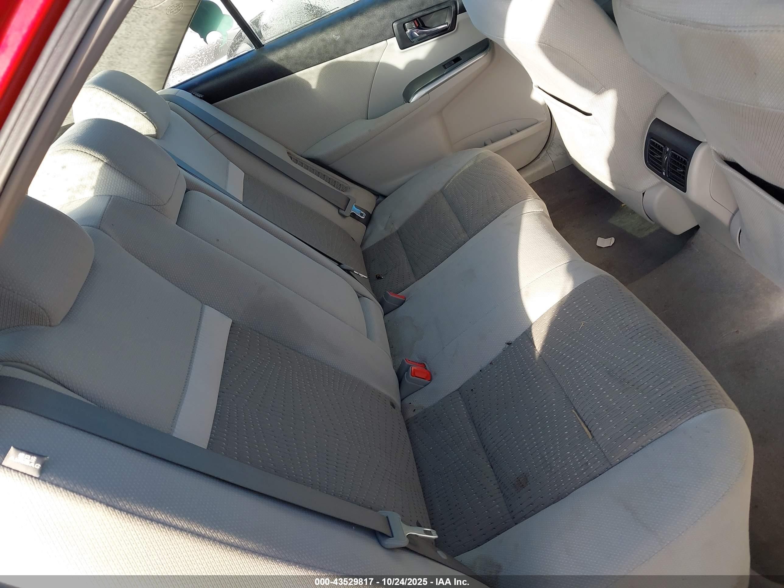 2012 Toyota Camry Hybrid Xle Red vin: 4T1BD1FK6CU015252