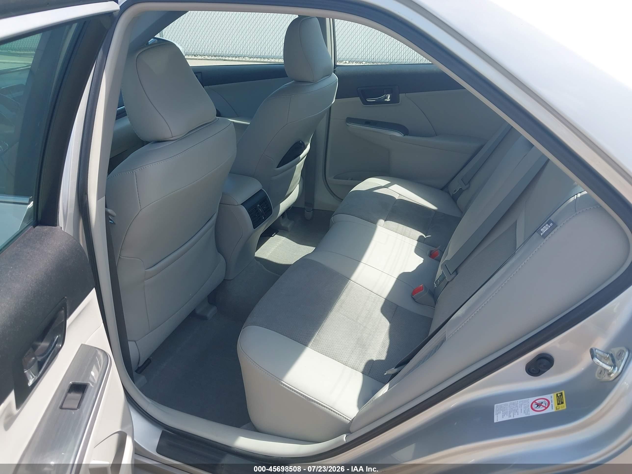 2012 Toyota Camry Hybrid Xle Silver vin: 4T1BD1FK6CU024999