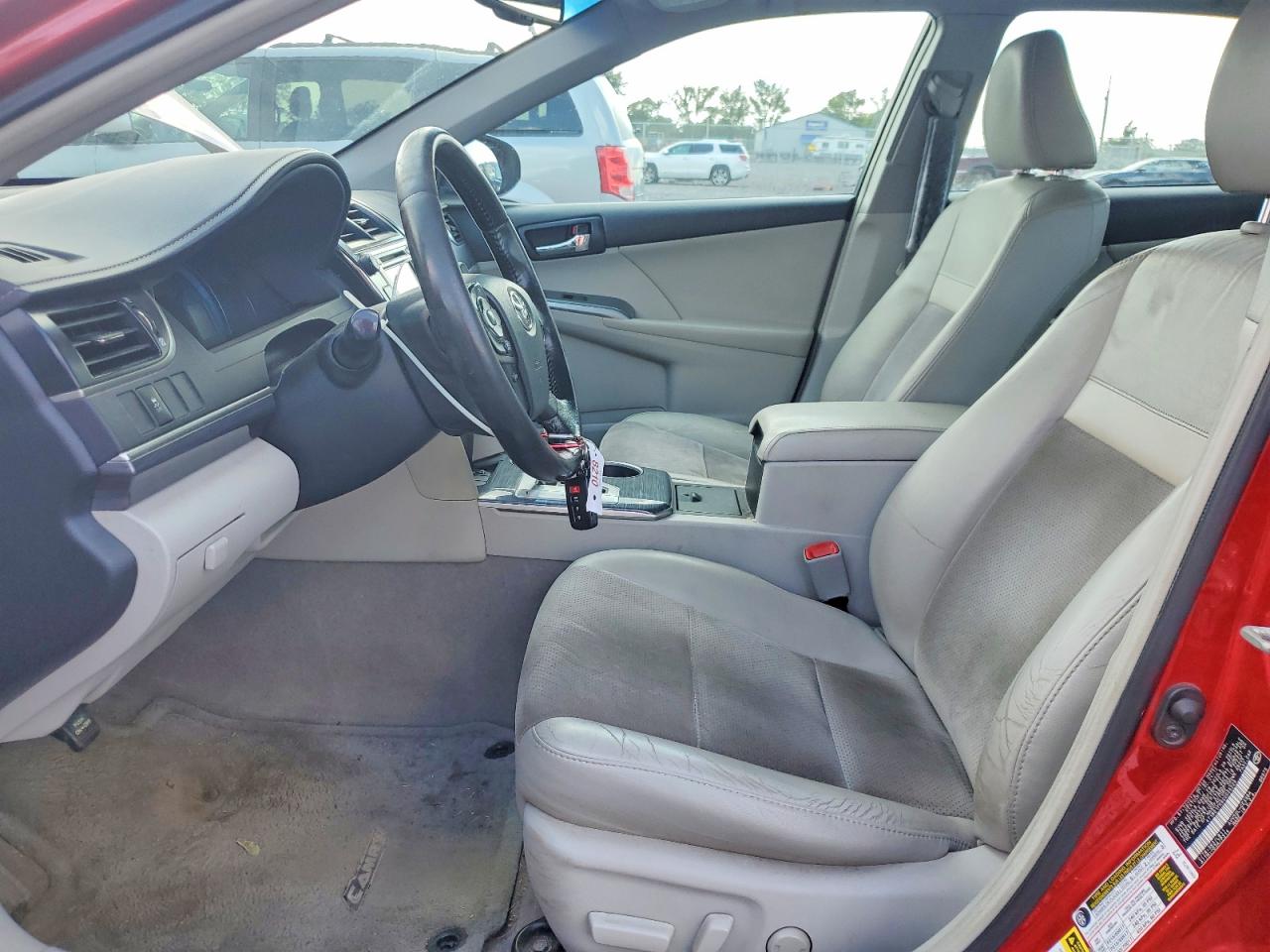 2012 Toyota Camry Hybrid Xle Red vin: 4T1BD1FK6CU025229