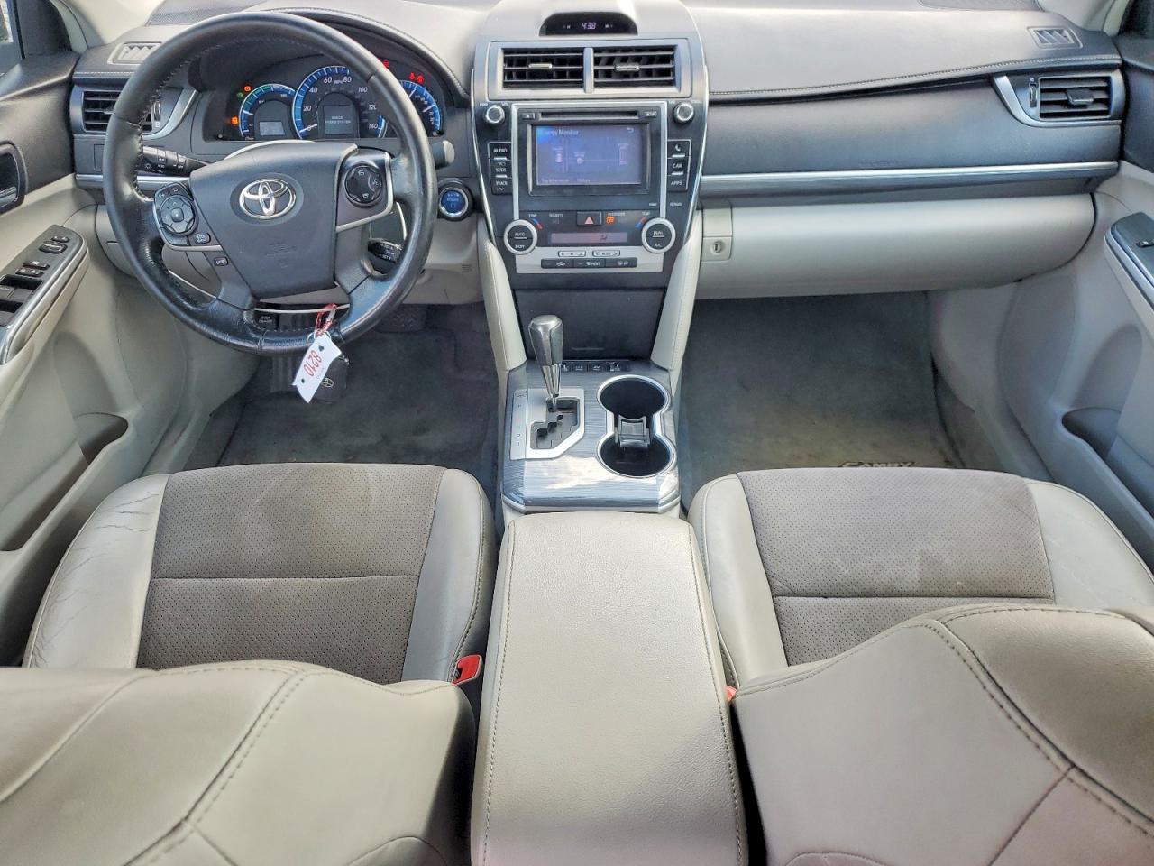 2012 Toyota Camry Hybrid Xle Red vin: 4T1BD1FK6CU025229
