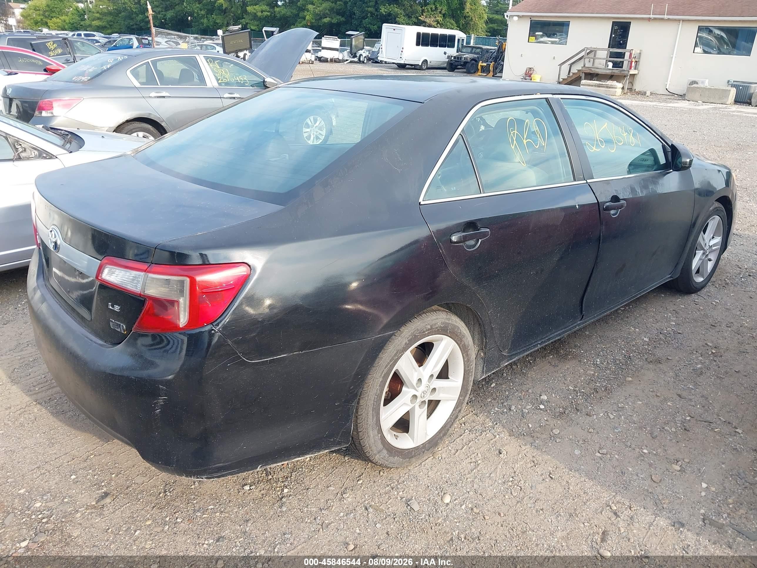 2012 Toyota Camry Hybrid Le Black vin: 4T1BD1FK6CU032942
