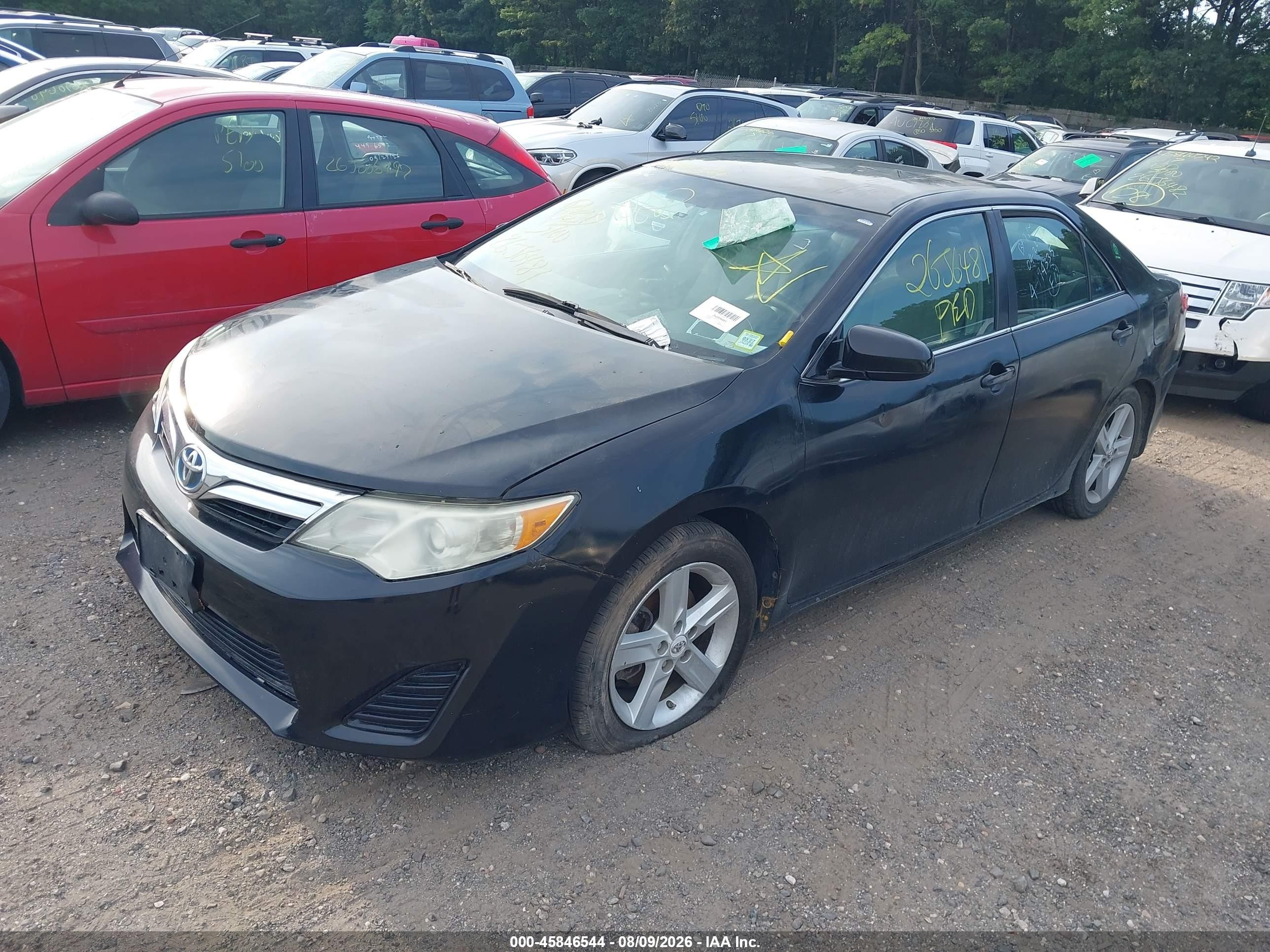 2012 Toyota Camry Hybrid Le Black vin: 4T1BD1FK6CU032942