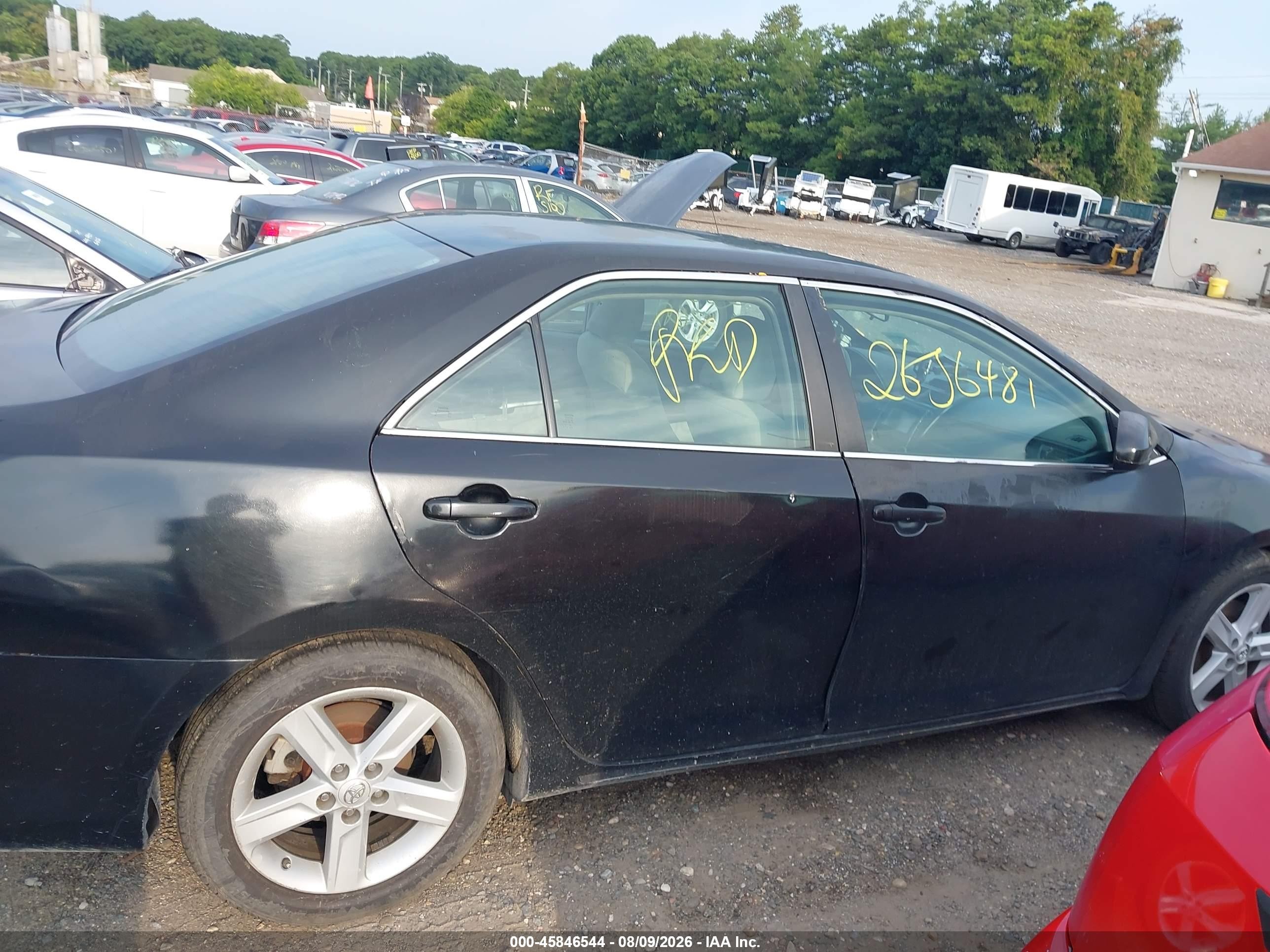 2012 Toyota Camry Hybrid Le Black vin: 4T1BD1FK6CU032942