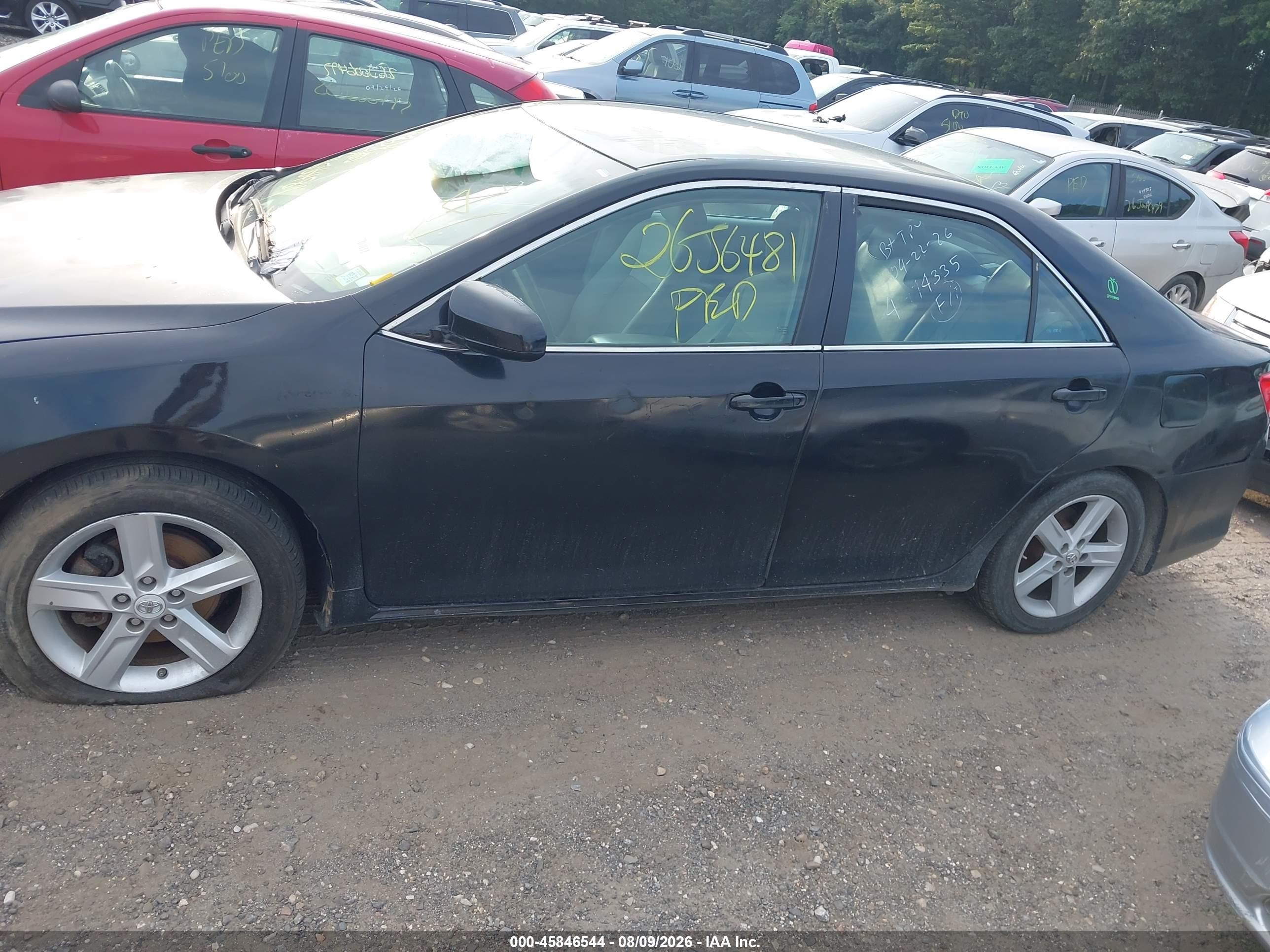 2012 Toyota Camry Hybrid Le Black vin: 4T1BD1FK6CU032942