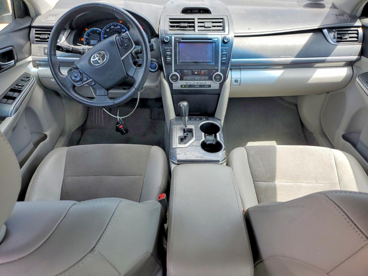2012 Toyota Camry Hybrid Xle Gray vin: 4T1BD1FK6CU038997
