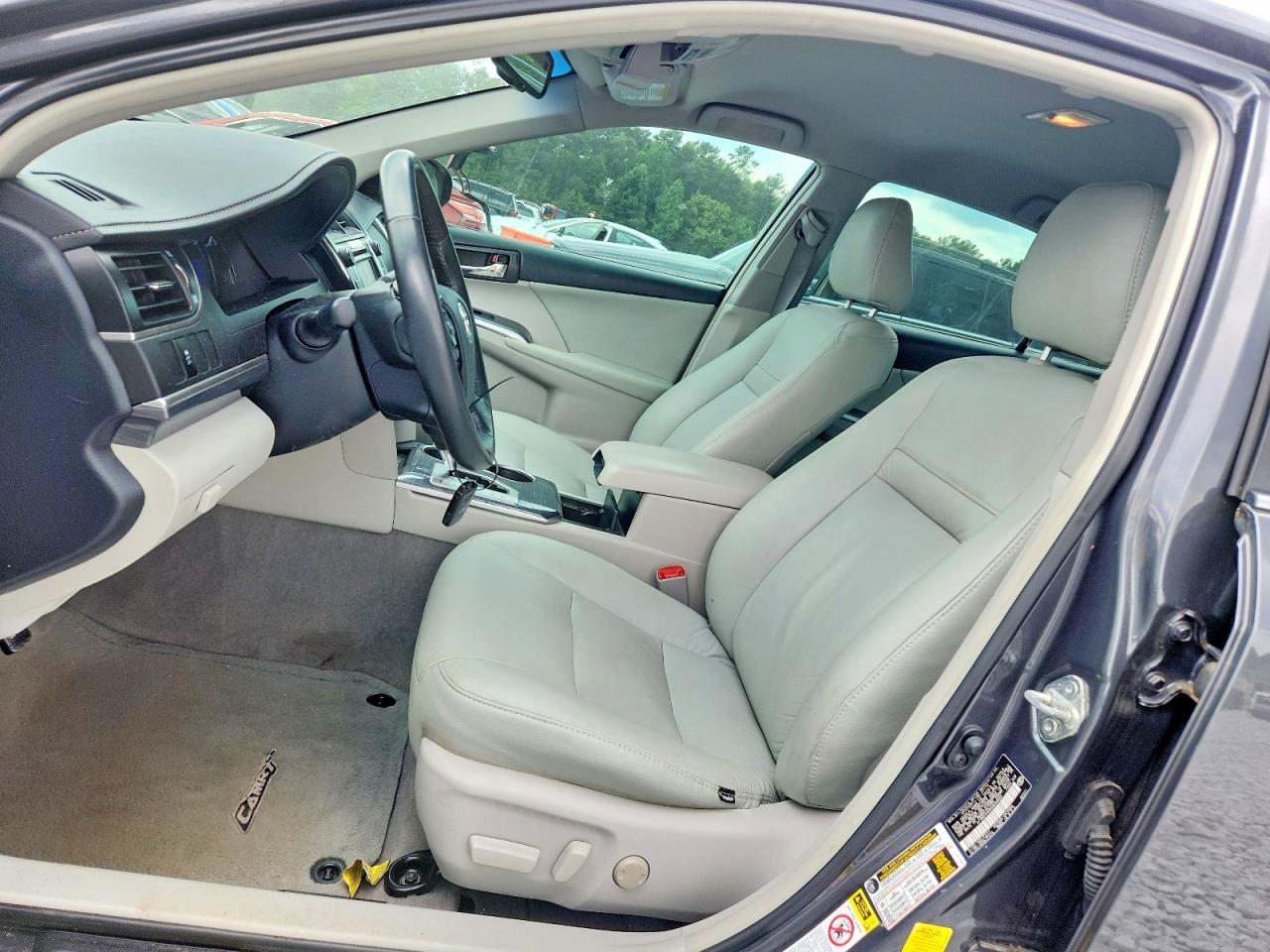 2012 Toyota Camry Hybrid Xle Charcoal vin: 4T1BD1FK6CU039602