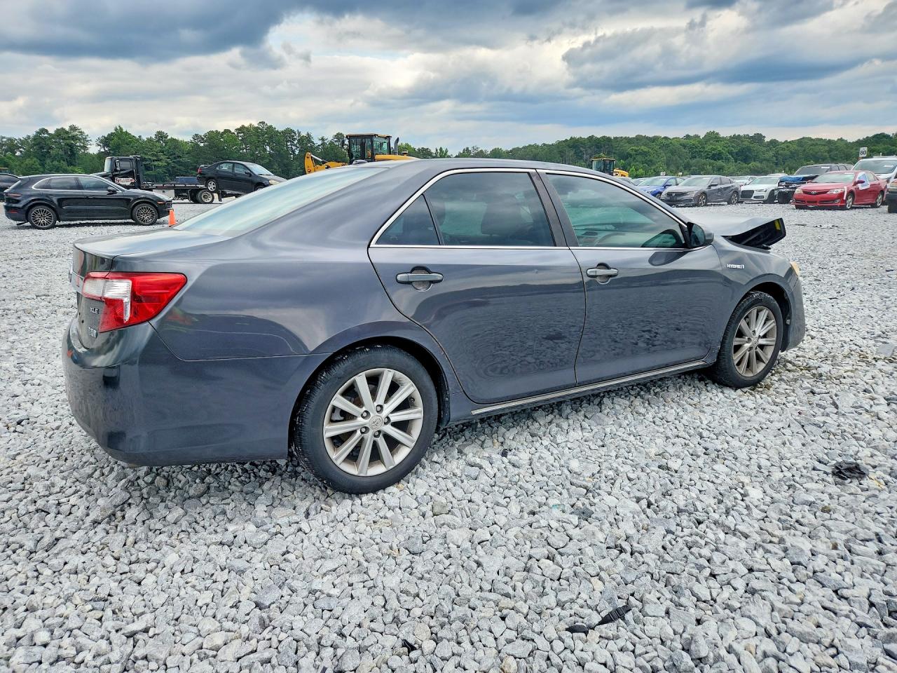 2012 Toyota Camry Hybrid Xle Charcoal vin: 4T1BD1FK6CU039602