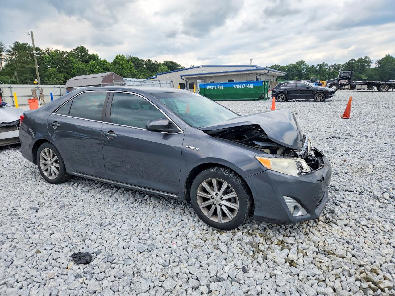 2012 Toyota Camry Hybrid Xle Charcoal vin: 4T1BD1FK6CU039602