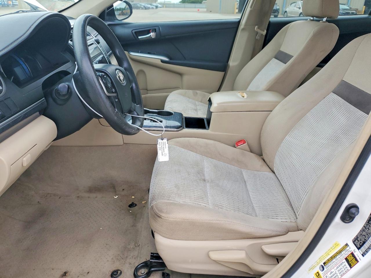 2012 Toyota Camry Hybrid Le White vin: 4T1BD1FK6CU054066
