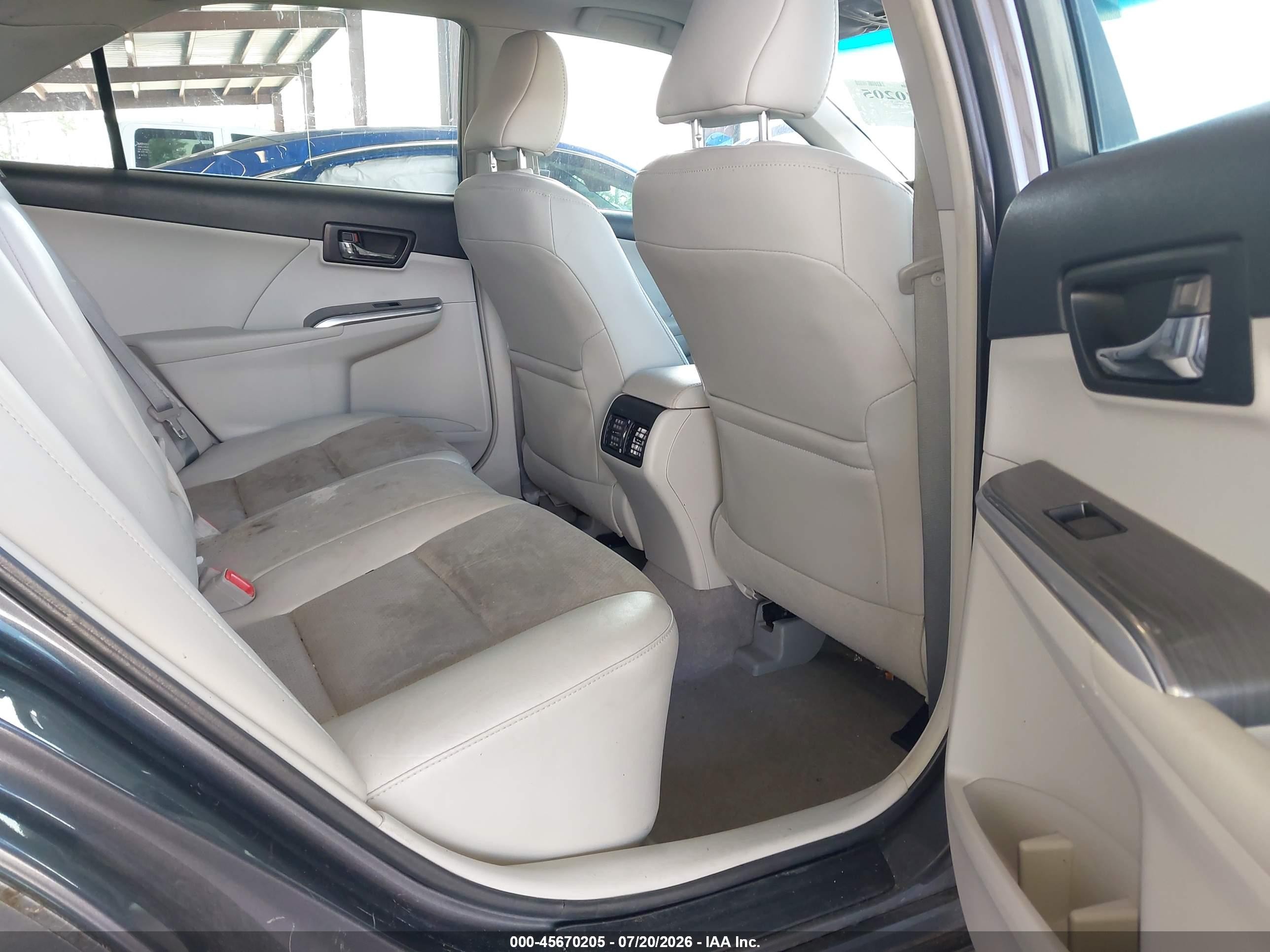 2012 Toyota Camry Hybrid Xle Gray vin: 4T1BD1FK6CU055217