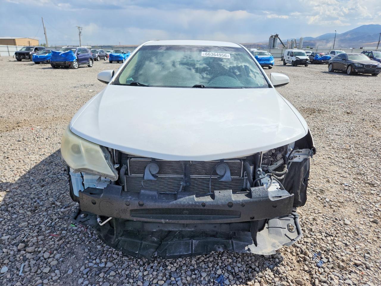 2012 Toyota Camry Hybrid Le White vin: 4T1BD1FK6CU055475