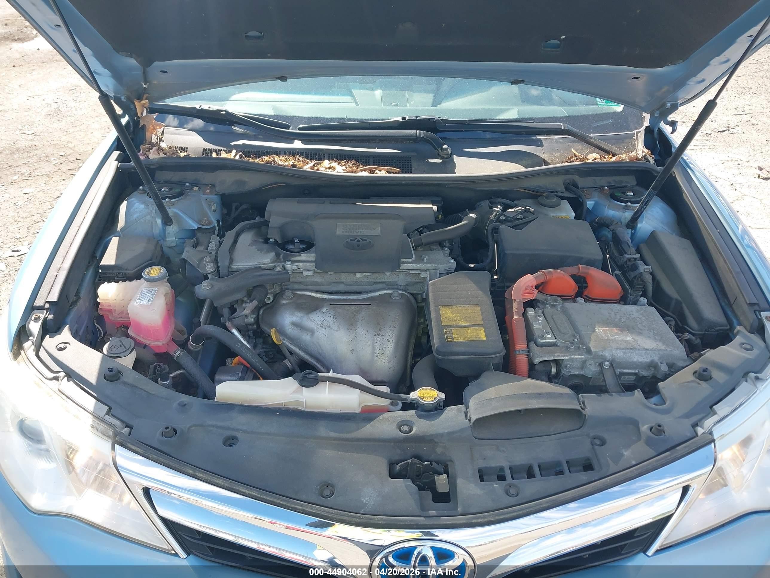 2012 Toyota Camry Hybrid Xle Light Blue vin: 4T1BD1FK6CU059848