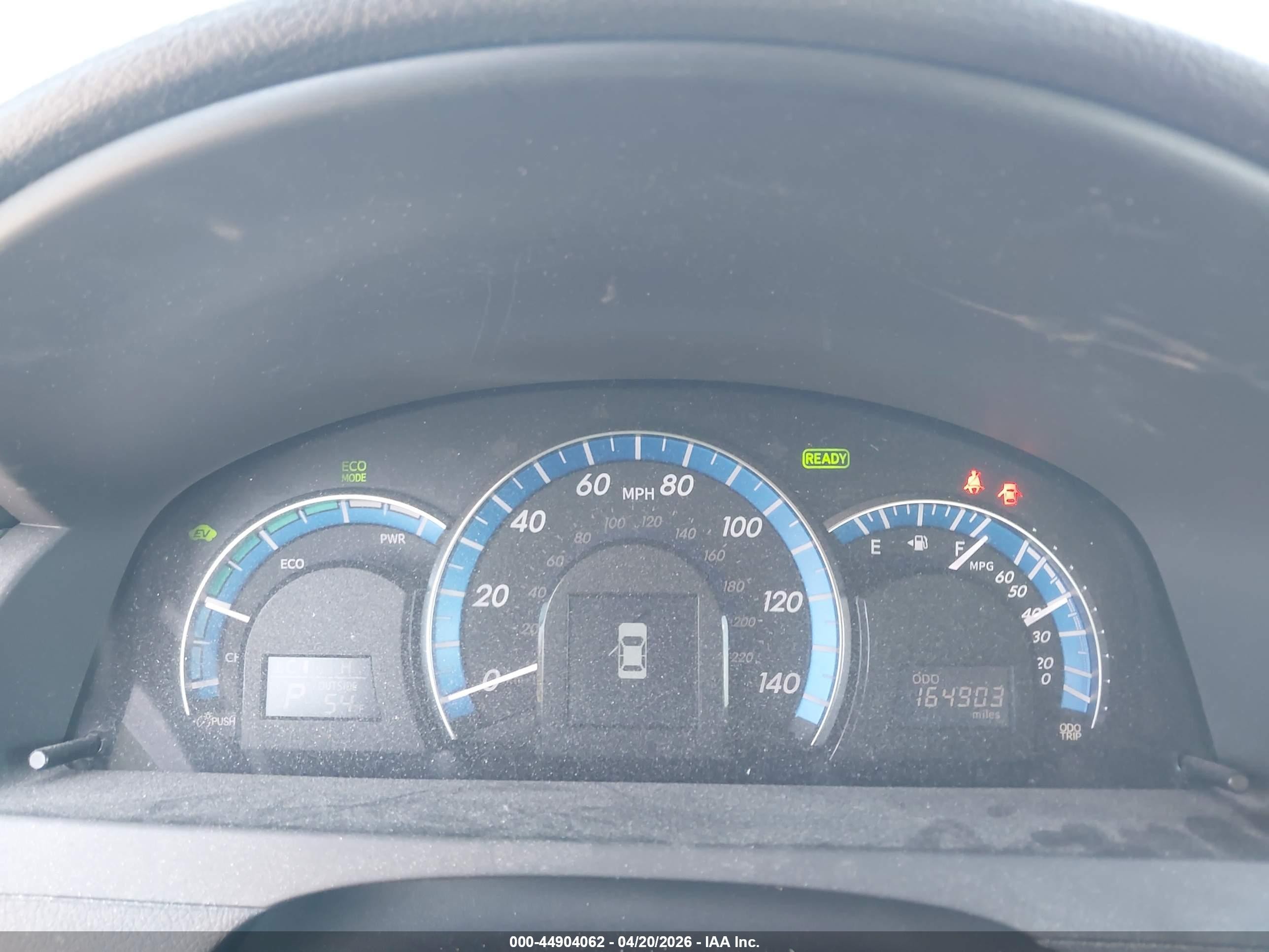 2012 Toyota Camry Hybrid Xle Light Blue vin: 4T1BD1FK6CU059848