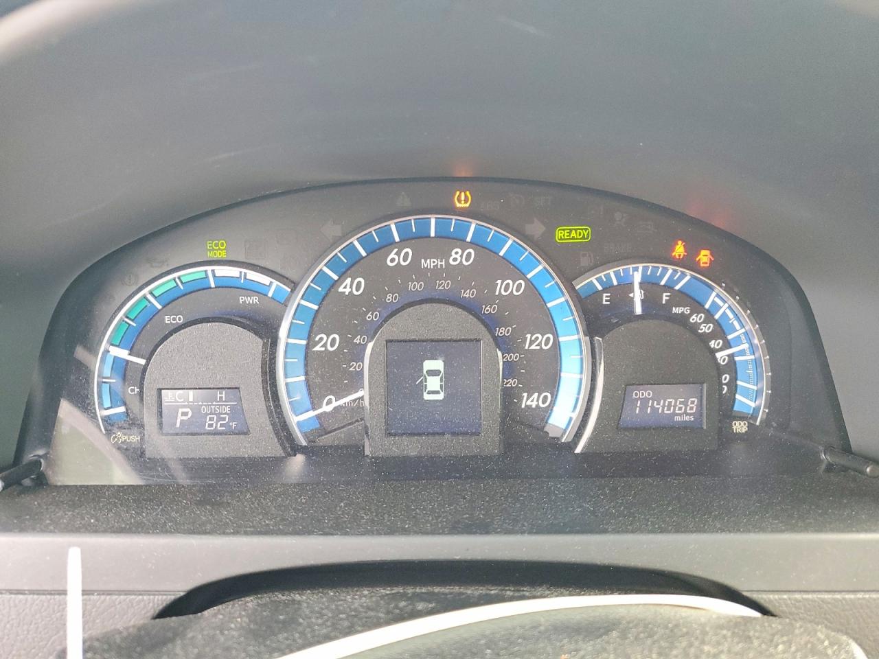 2012 Toyota Camry Hybrid Le Серебряный vin: 4T1BD1FK6CU060661