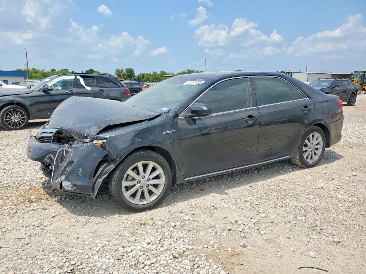 2012 Toyota Camry Hybrid Xle Black vin: 4T1BD1FK6CU060708