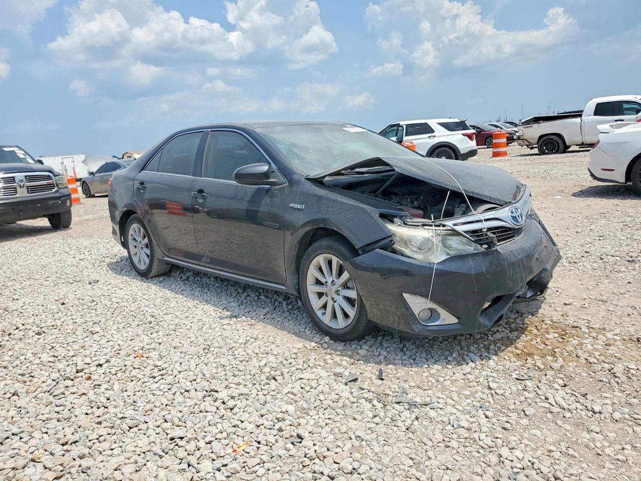 2012 Toyota Camry Hybrid Xle Black vin: 4T1BD1FK6CU060708