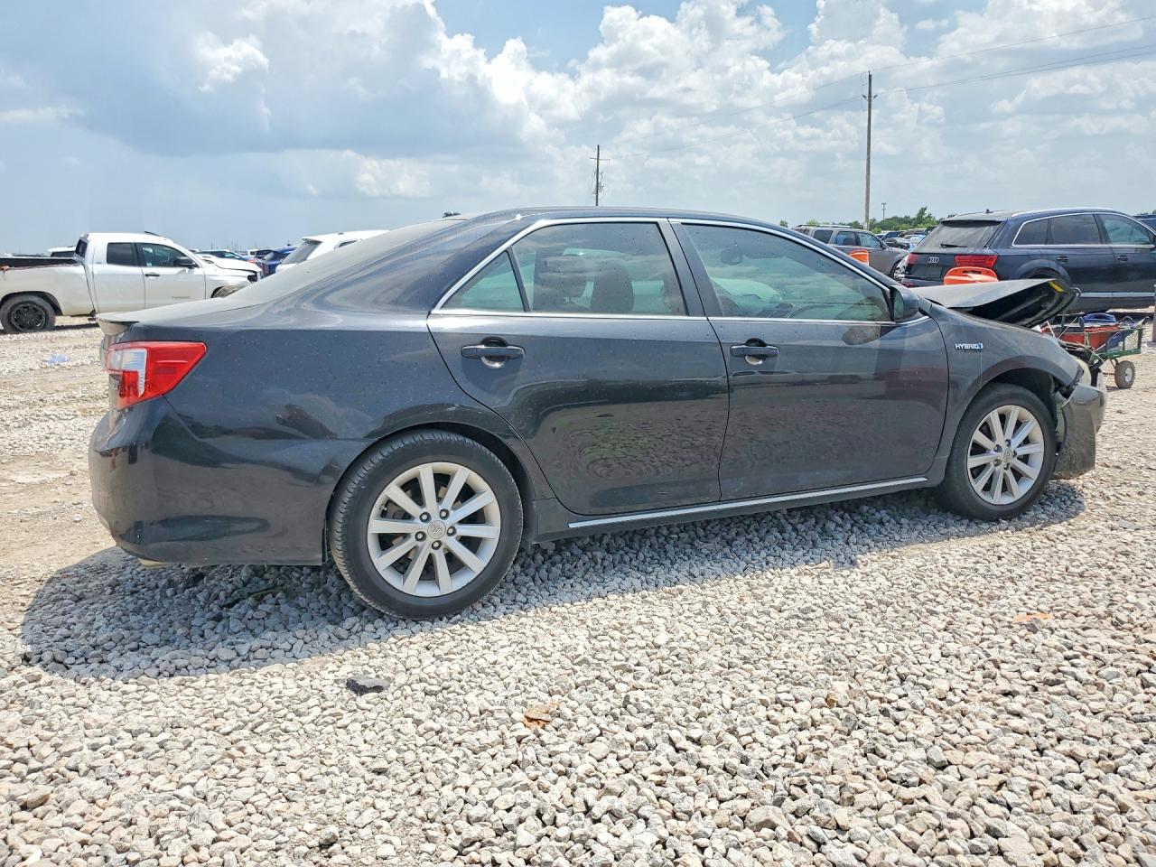 2012 Toyota Camry Hybrid Xle Black vin: 4T1BD1FK6CU060708
