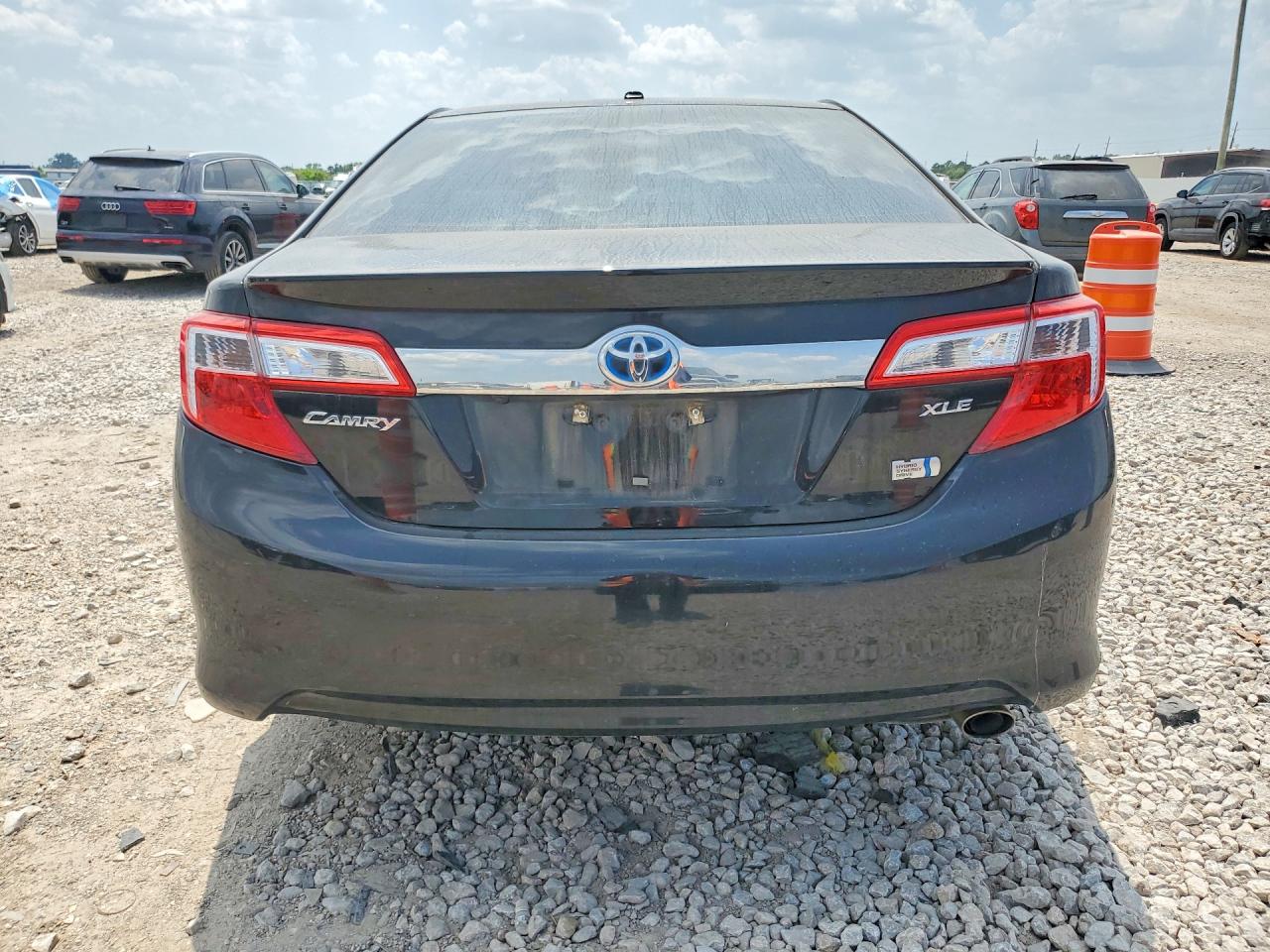 2012 Toyota Camry Hybrid Xle Black vin: 4T1BD1FK6CU060708