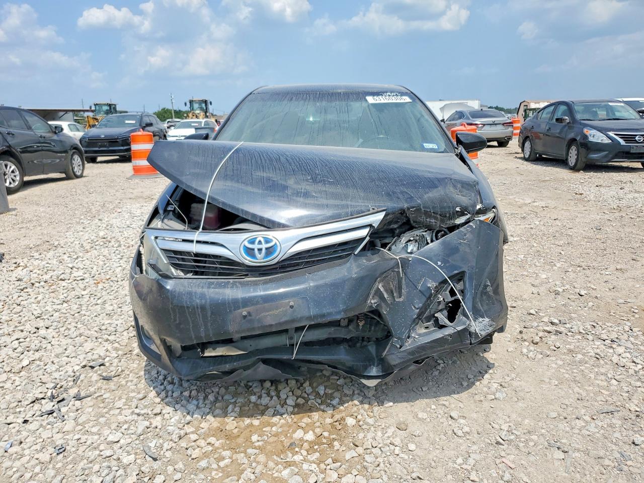 2012 Toyota Camry Hybrid Xle Black vin: 4T1BD1FK6CU060708