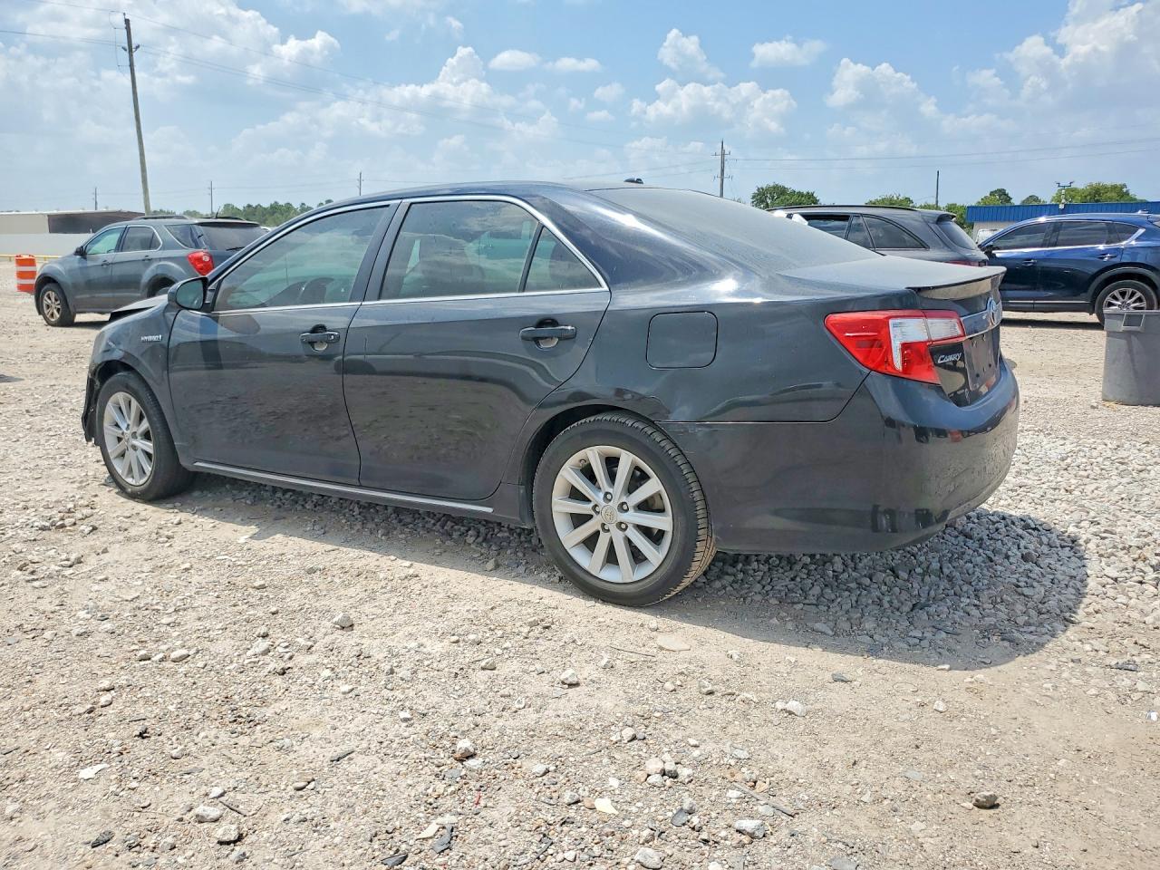 2012 Toyota Camry Hybrid Xle Black vin: 4T1BD1FK6CU060708